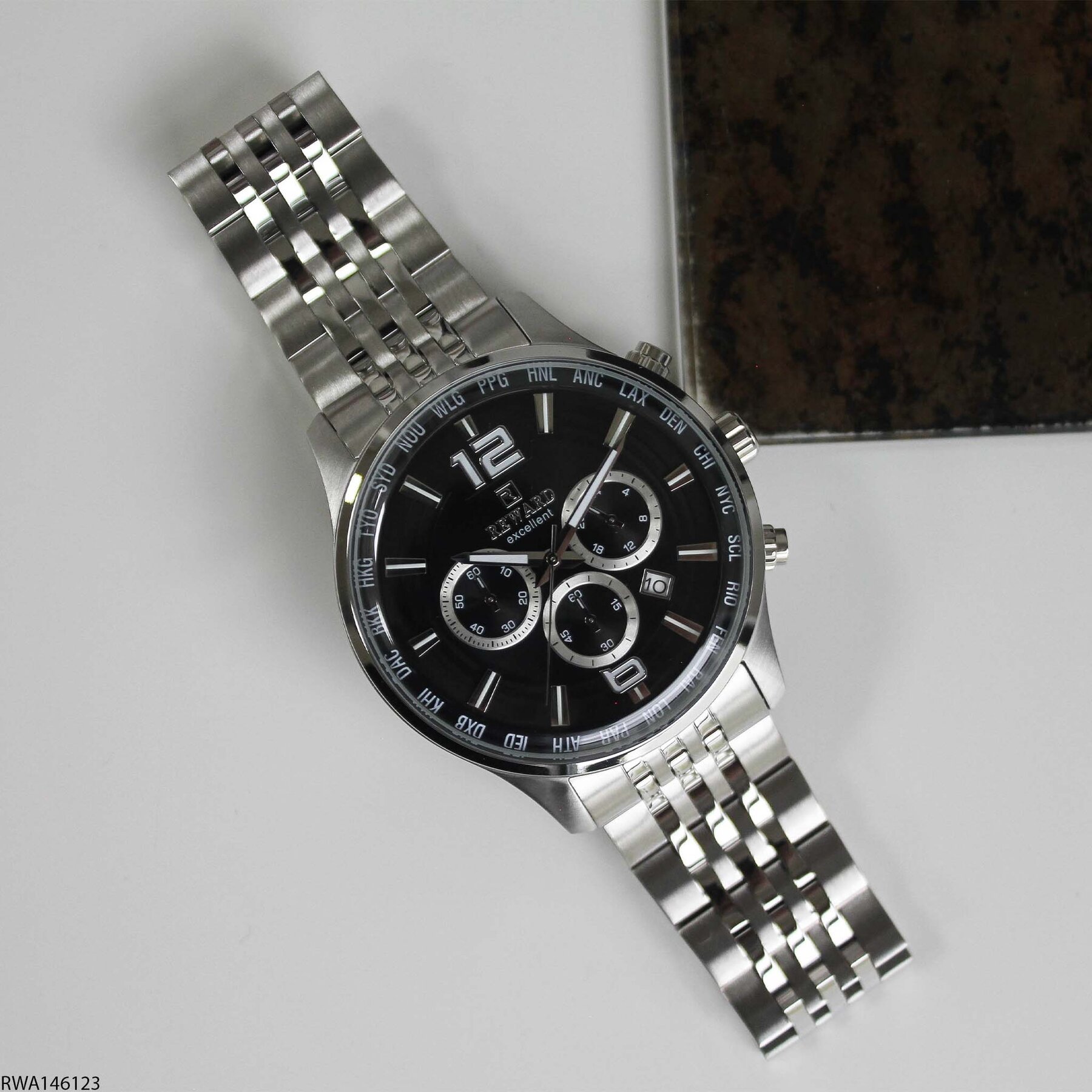 Reward RWA146123 Çelik Kordonlu Erkek Kol Saati