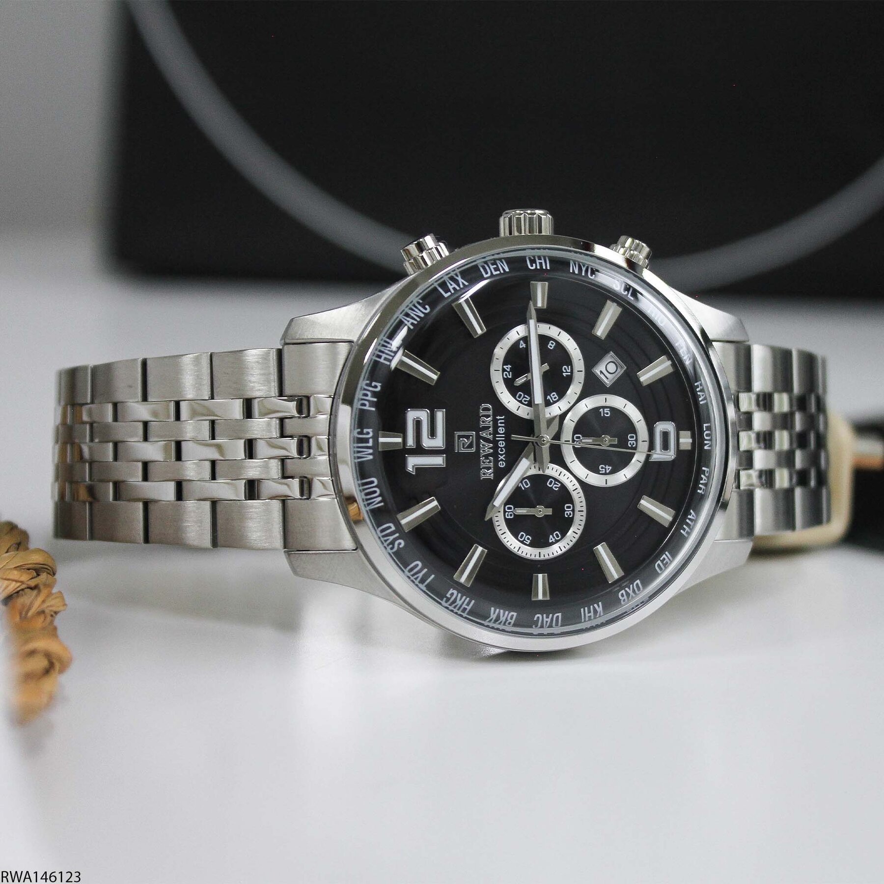 Reward RWA146123 Çelik Kordonlu Erkek Kol Saati