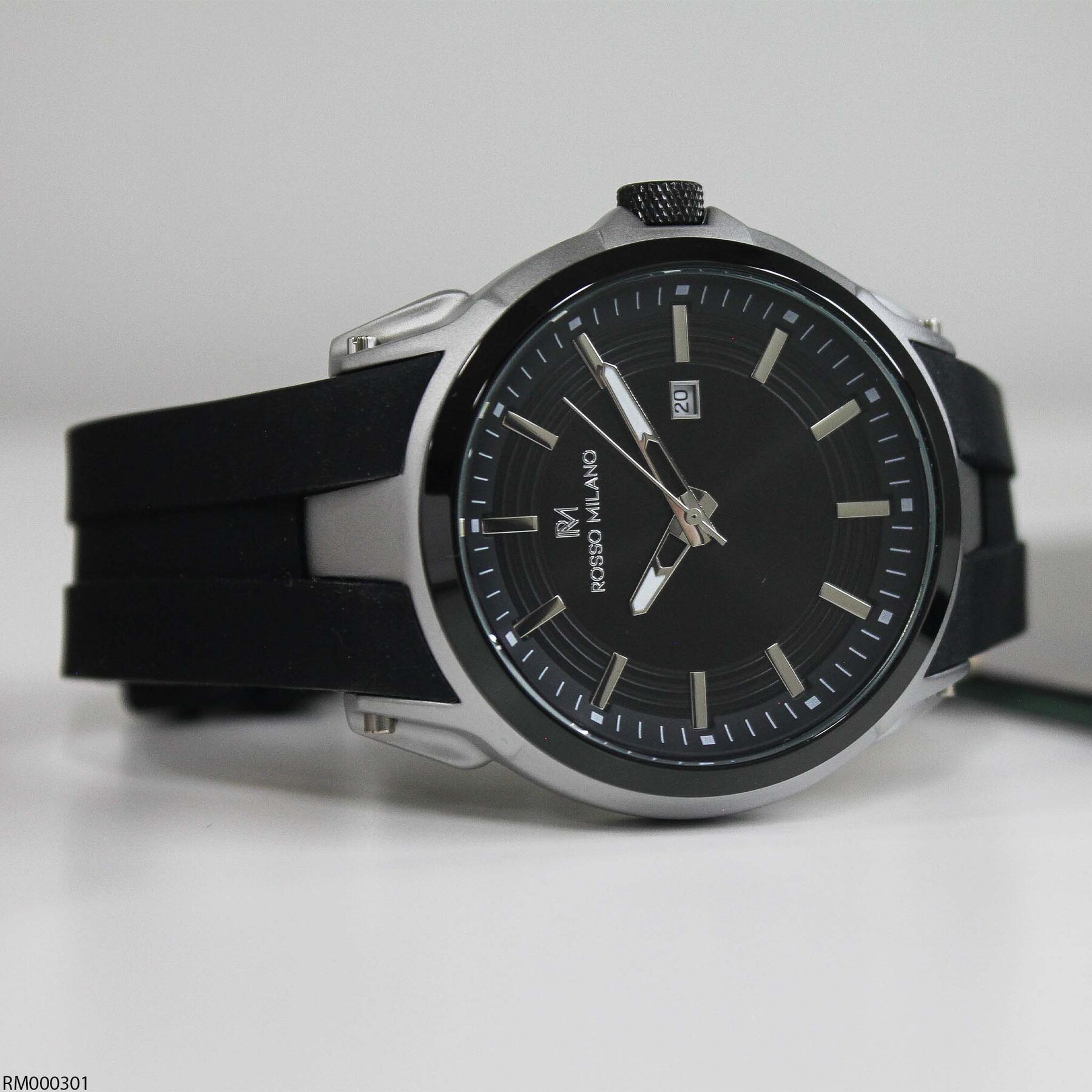 Rosso Milano RM000301 Silikon Kordonlu Erkek Kol Saati