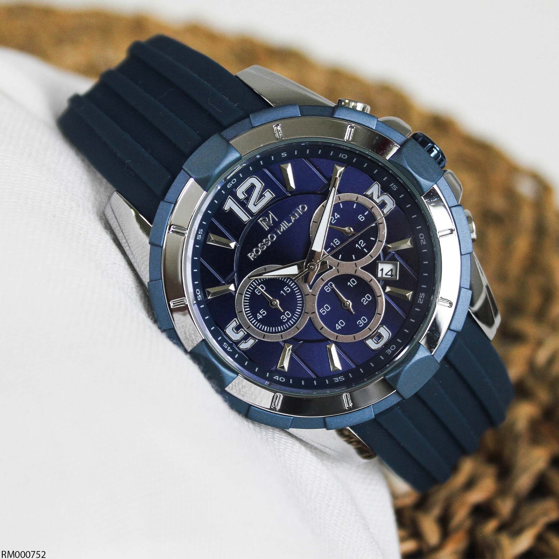 Rosso Milano RM000752 Silicone Strap Men Watch