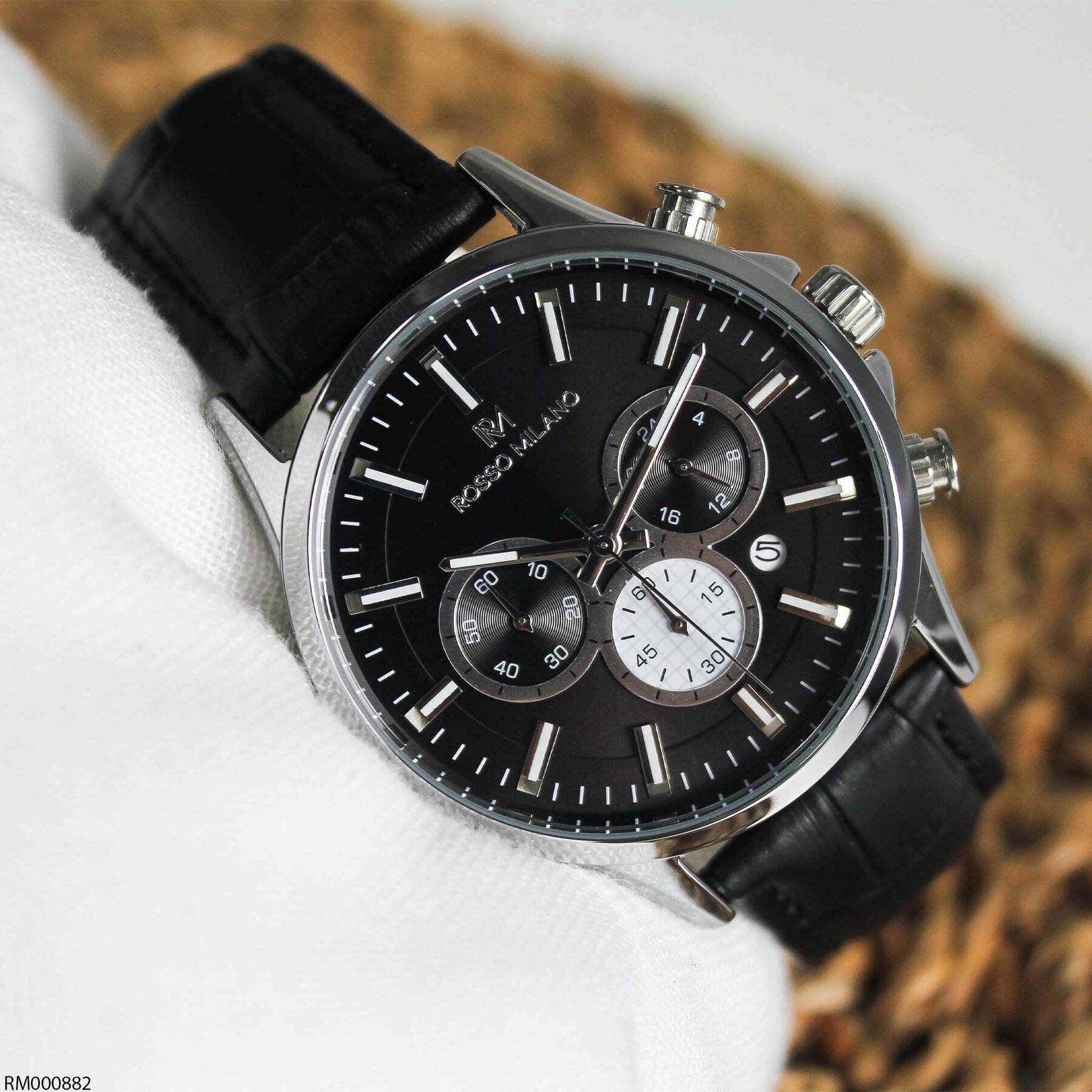 Rosso Milano RM000882 Deri Kordonlu Erkek Kol Saati