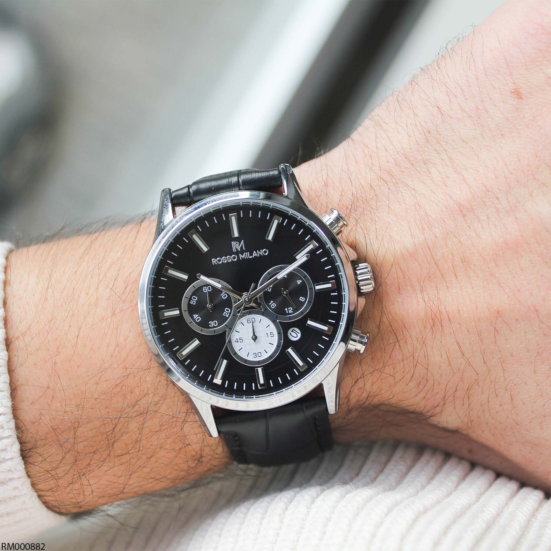 Rosso Milano RM000882 Deri Kordonlu Erkek Kol Saati
