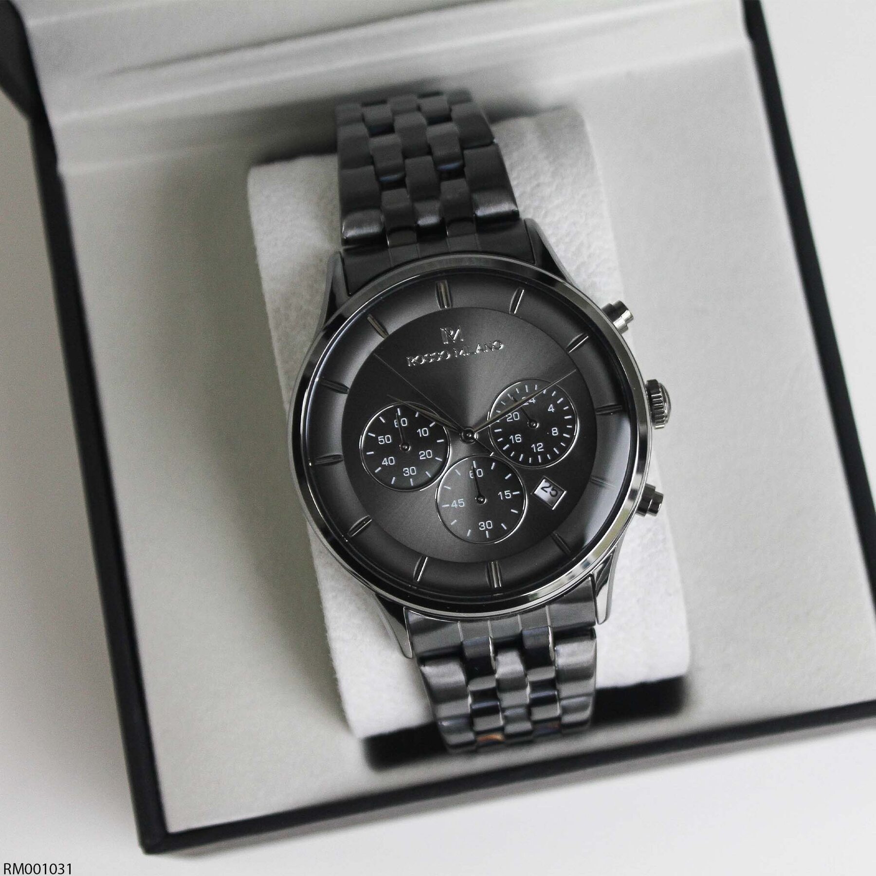 Rosso Milano RM001031 Çelik Kordonlu Erkek Kol Saati