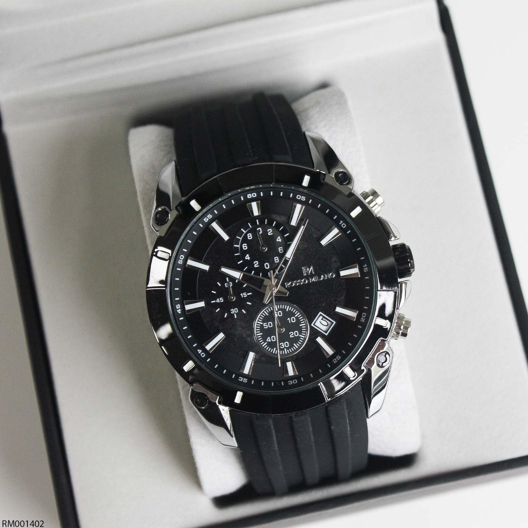 Rosso Milano RM001402 Silikon Kordonlu Erkek Kol Saati