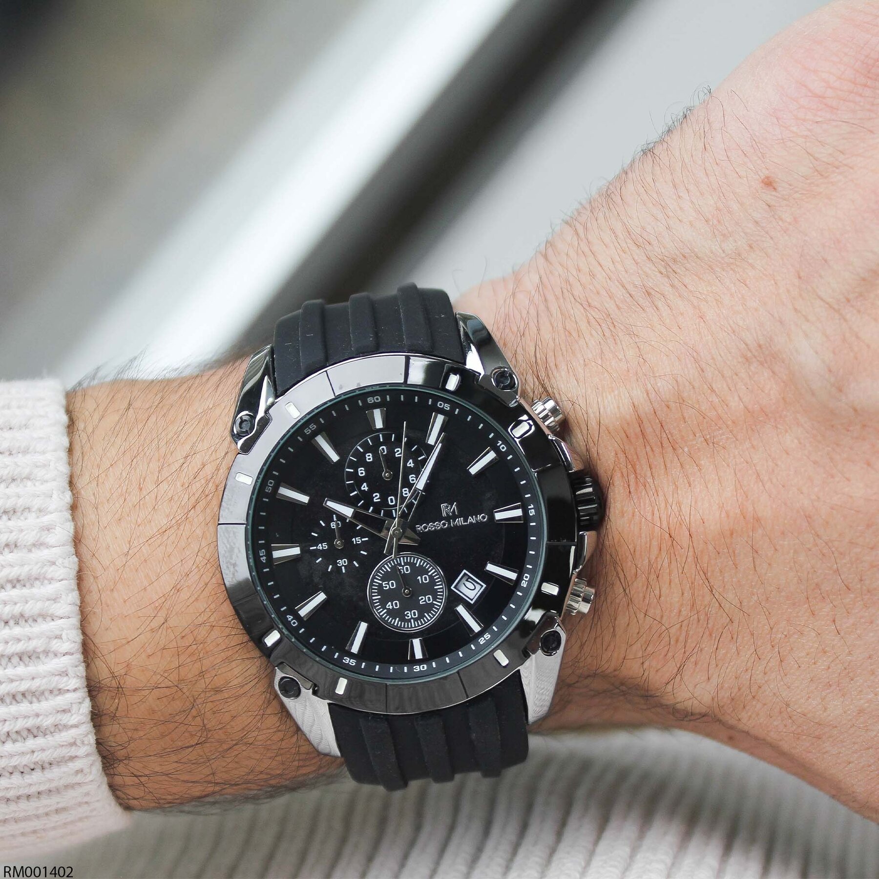 Rosso Milano RM001402 Silikon Kordonlu Erkek Kol Saati
