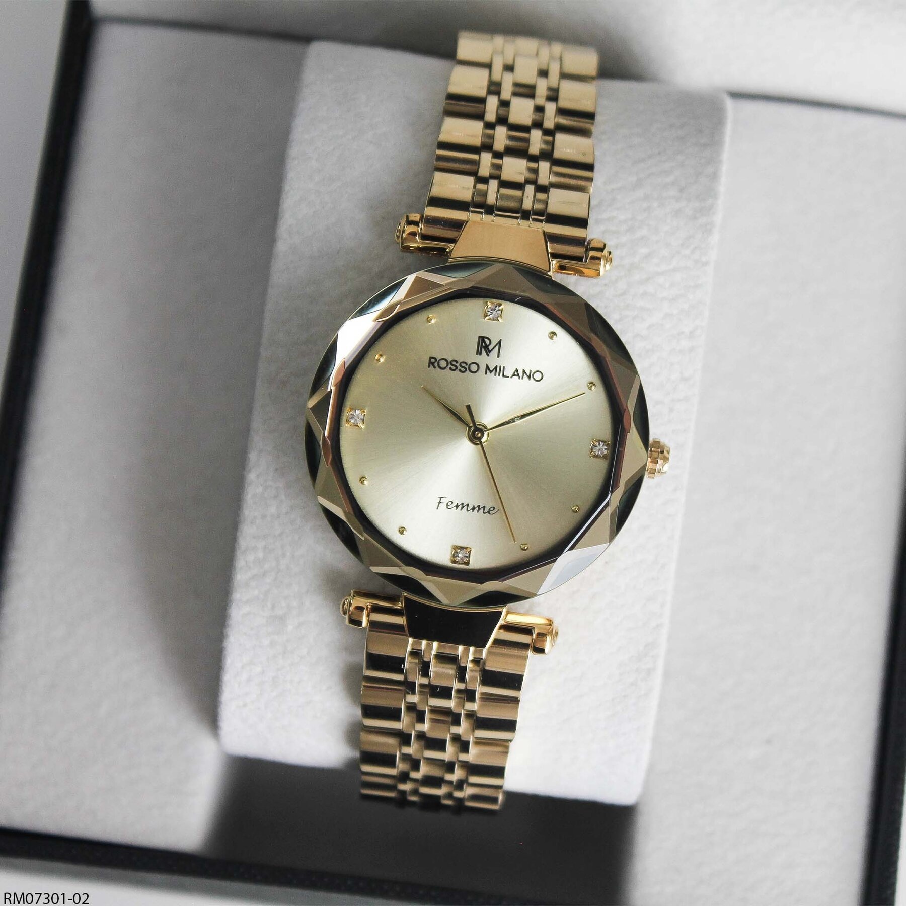 Rosso Milano RM07301-02 Çelik Kordonlu Kadın Kol Saati