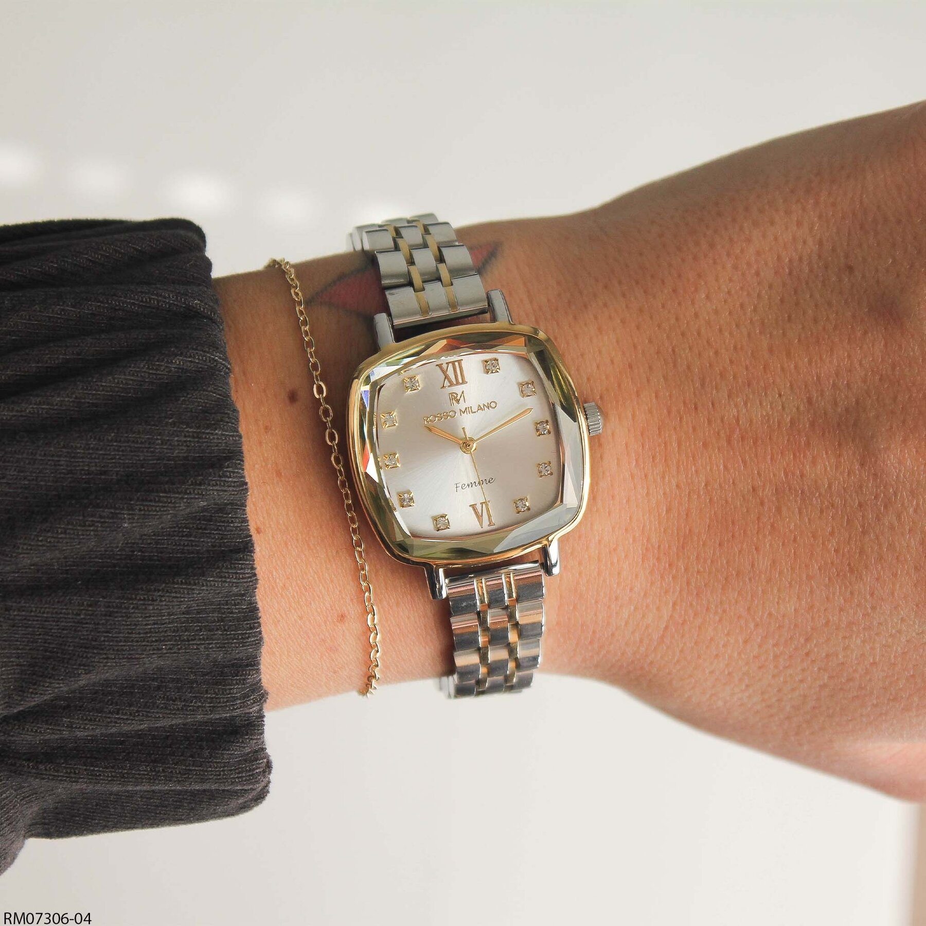 Rosso Milano RM07306-04 Çelik Kordonlu Kadın Kol Saati