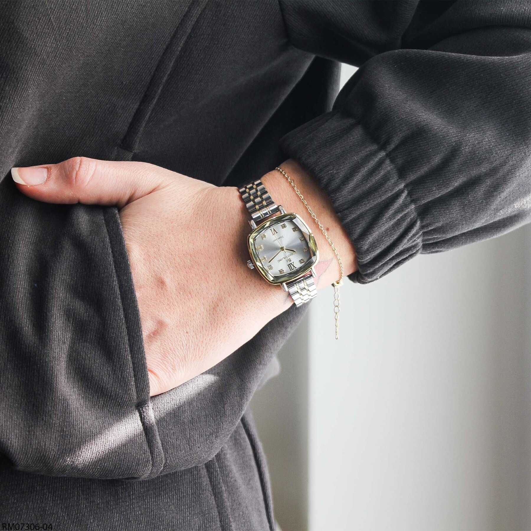 Rosso Milano RM07306-04 Çelik Kordonlu Kadın Kol Saati