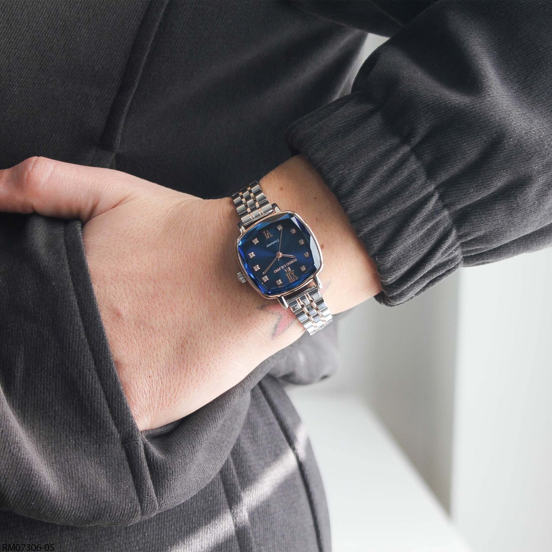 Rosso Milano RM07306-05 Çelik Kordonlu Kadın Kol Saati