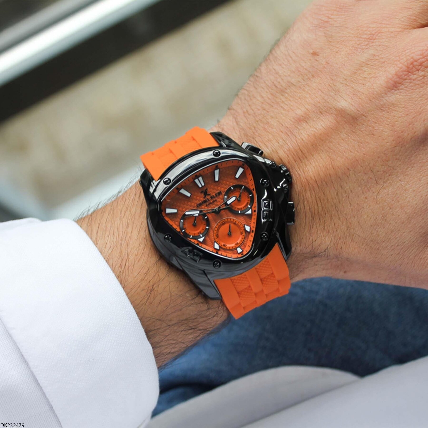 Daniel Klein DK232479 Silikon Kordonlu Erkek Kol Saati