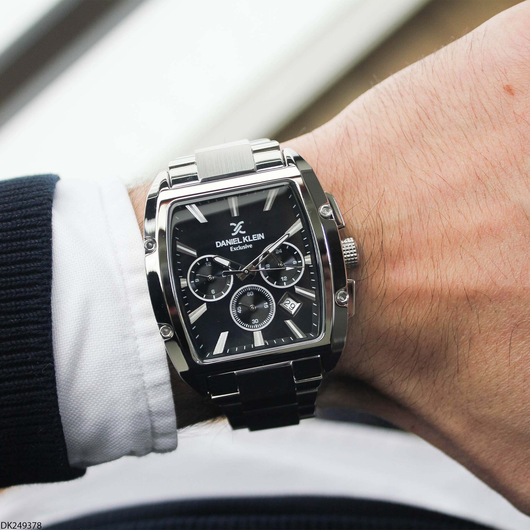 Daniel Klein DK249378 Çelik Kordonlu Erkek Kol Saati