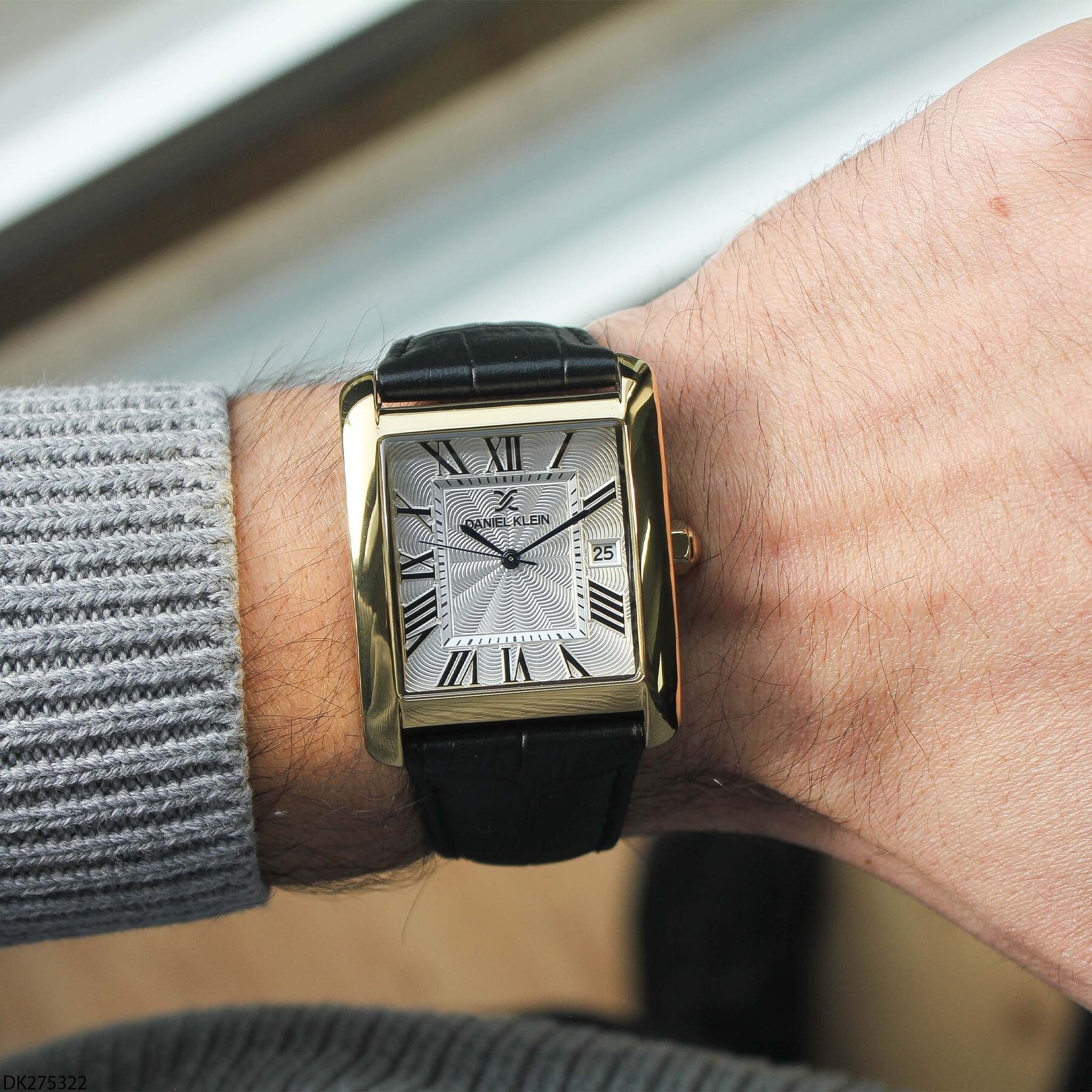 Daniel Klein DK275322 Leather Strap Men Watch