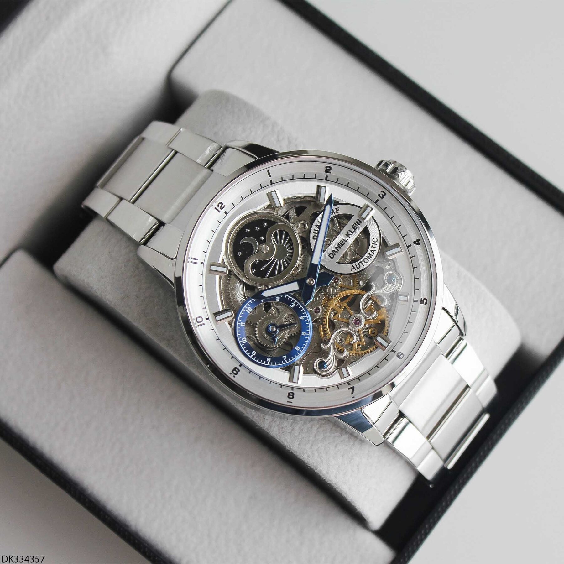Daniel Klein DK334357 Çelik Kordonlu Otomatik Erkek Kol Saati