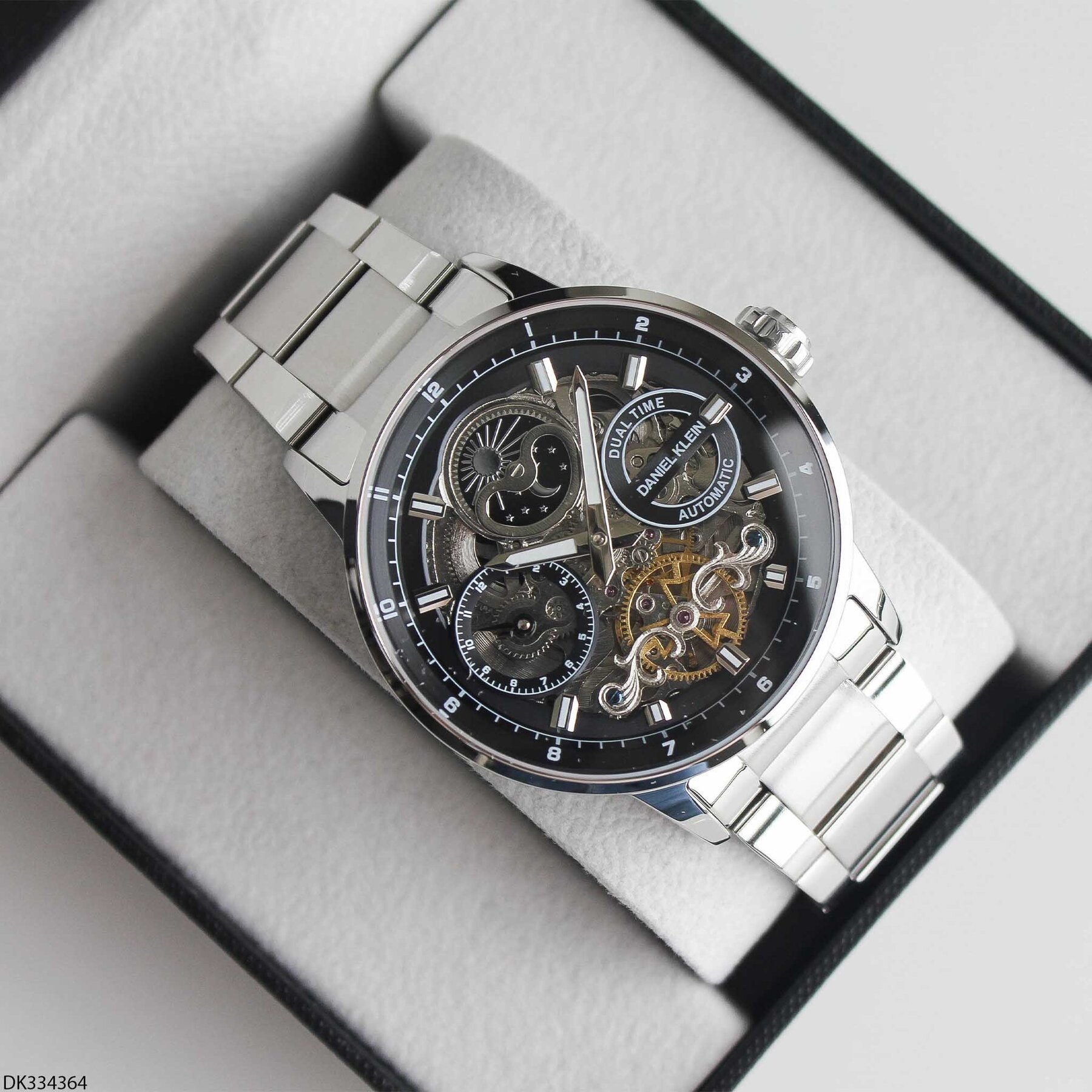 Daniel Klein DK334364 Çelik Kordonlu Otomatik Erkek Kol Saati