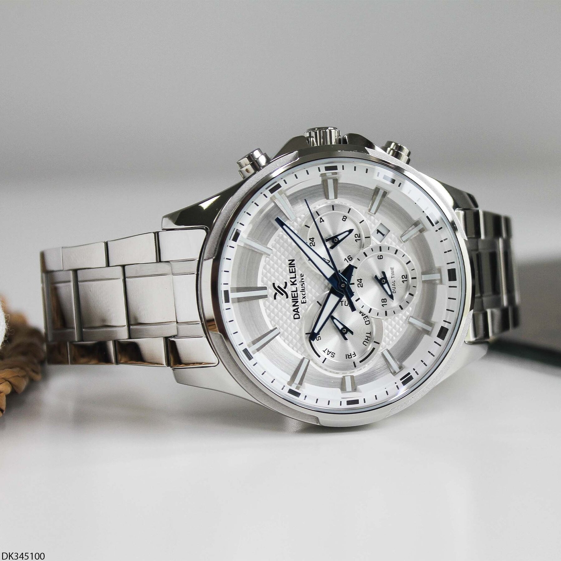 Daniel Klein DK345100 Çelik Kordonlu Erkek Kol Saati