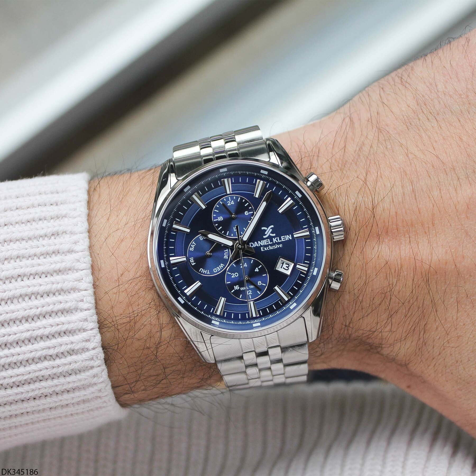 Daniel Klein DK345186 Çelik Kordonlu Erkek Kol Saati