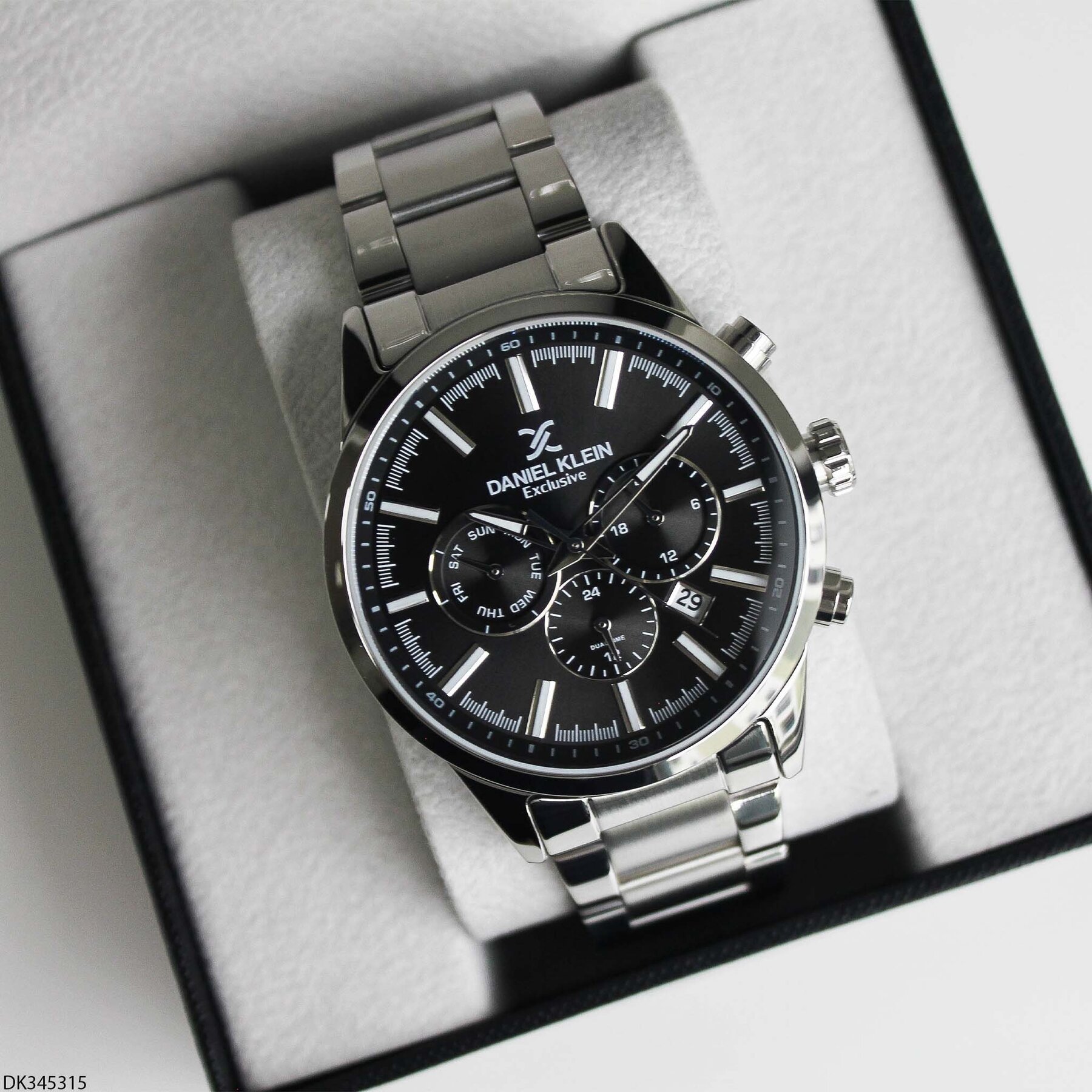 Daniel Klein DK345315 Çelik Kordonlu Erkek Kol Saati