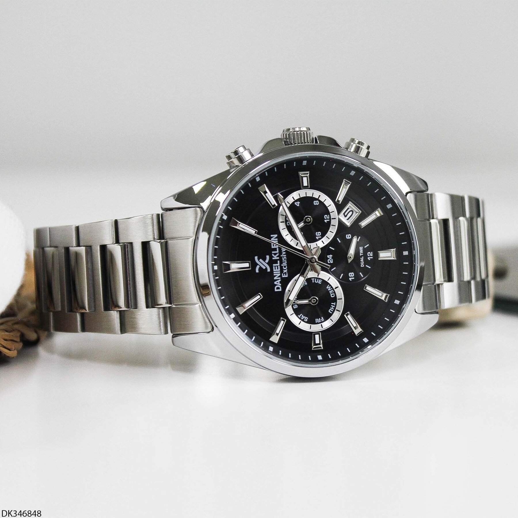 Daniel Klein DK346848 Çelik Kordonlu Erkek Kol Saati