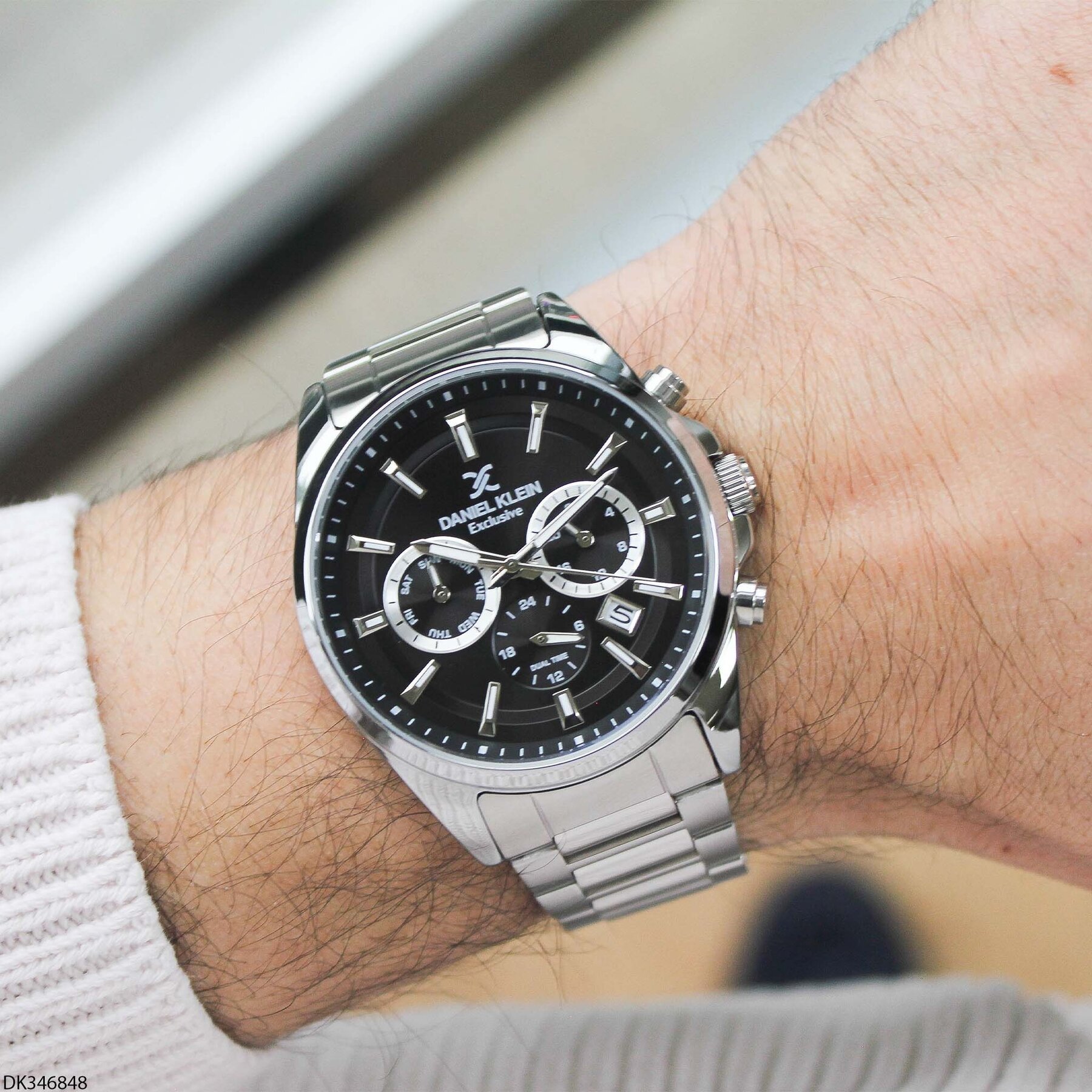 Daniel Klein DK346848 Çelik Kordonlu Erkek Kol Saati