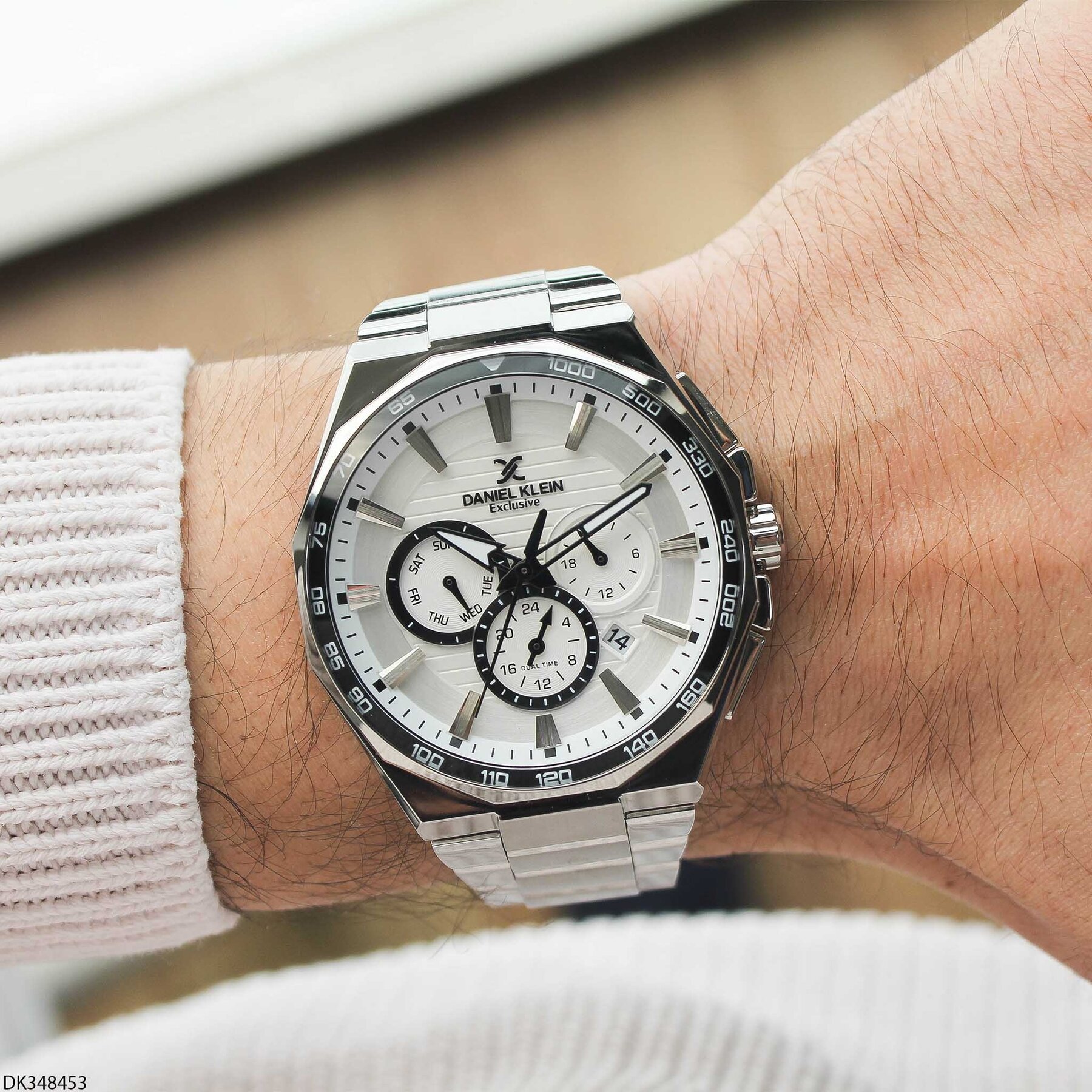 Daniel Klein DK348453 Çelik Kordonlu Erkek Kol Saati