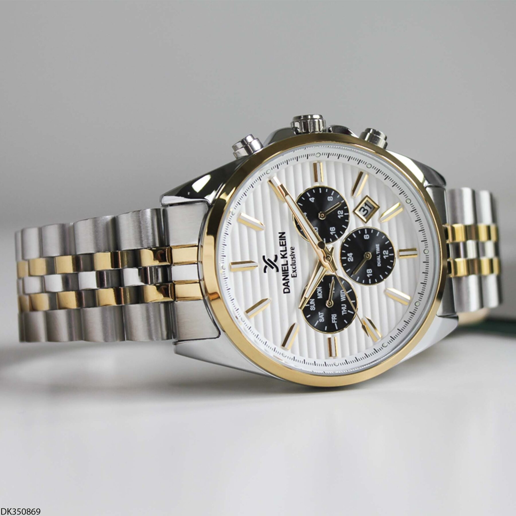 Daniel Klein DK350869 Çelik Kordonlu Erkek Kol Saati