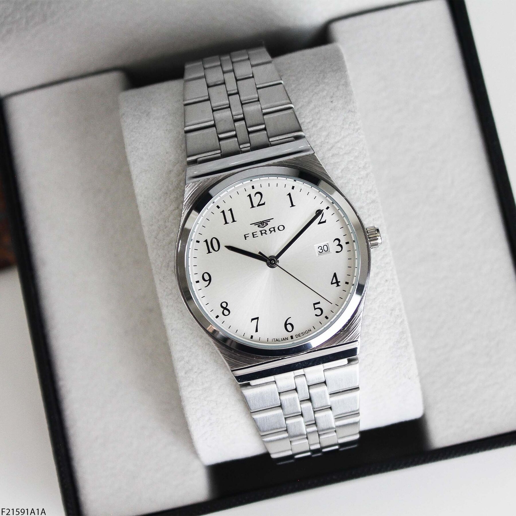 Ferro F21591A1A Çelik Kordonlu Unisex Kol Saati