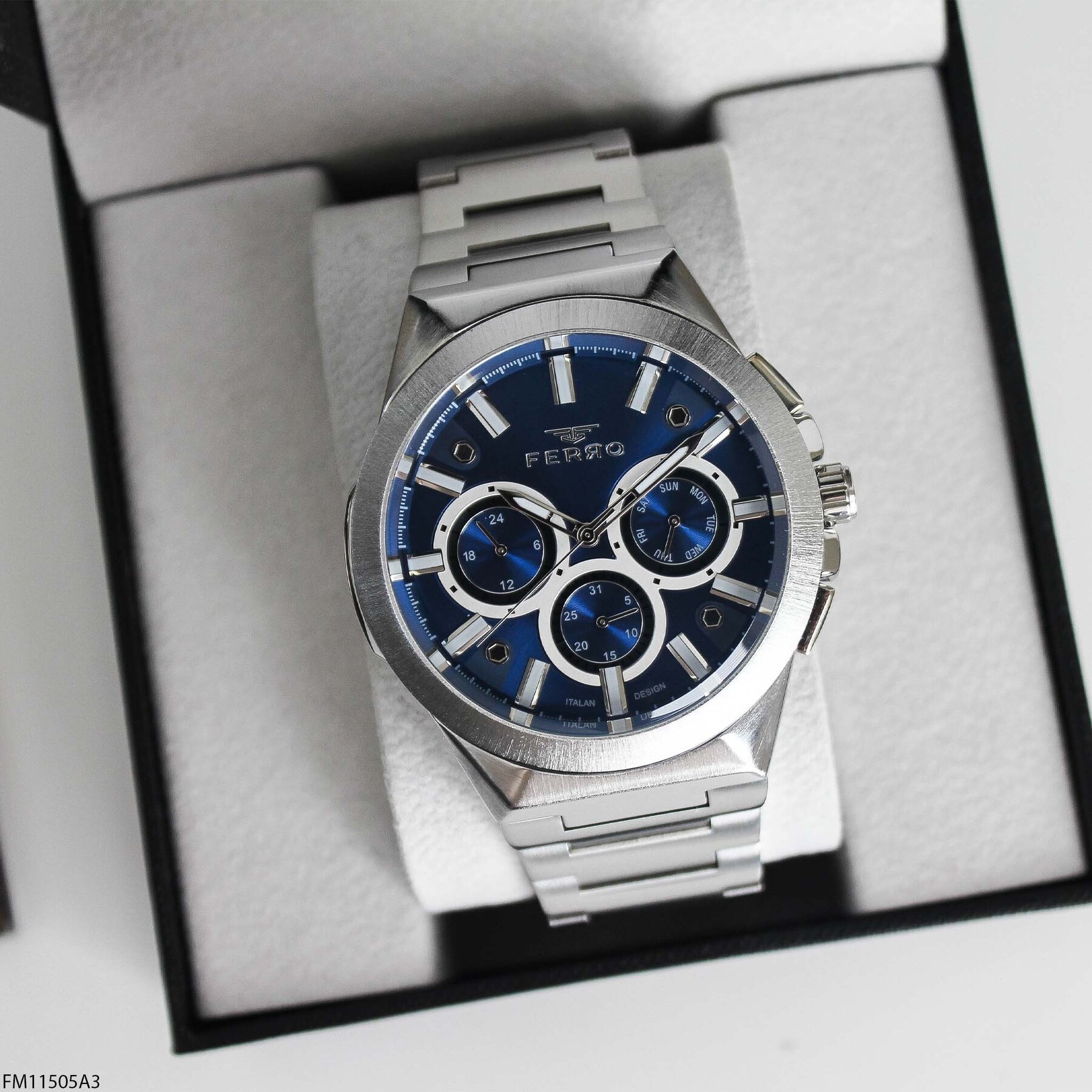 Ferro FM11505A3 Çelik Kordonlu Erkek Kol Saati