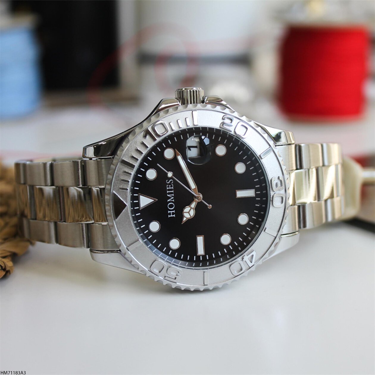 Homies HM21041S01-5 Çelik Kordonlu Erkek Kol Saati