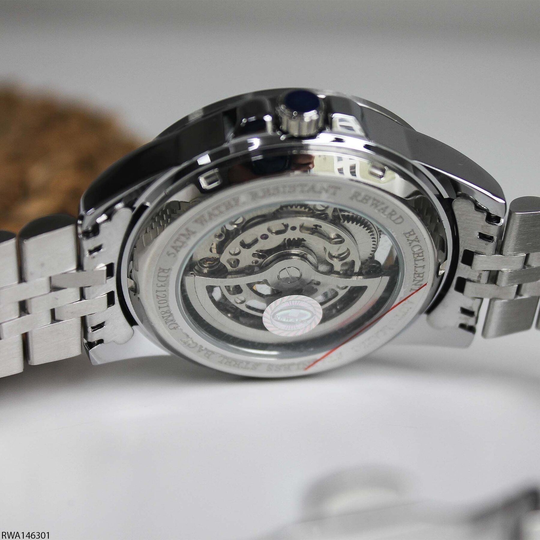 Reward RWA146301 Çelik Kordonlu Otomatik Erkek Kol Saati