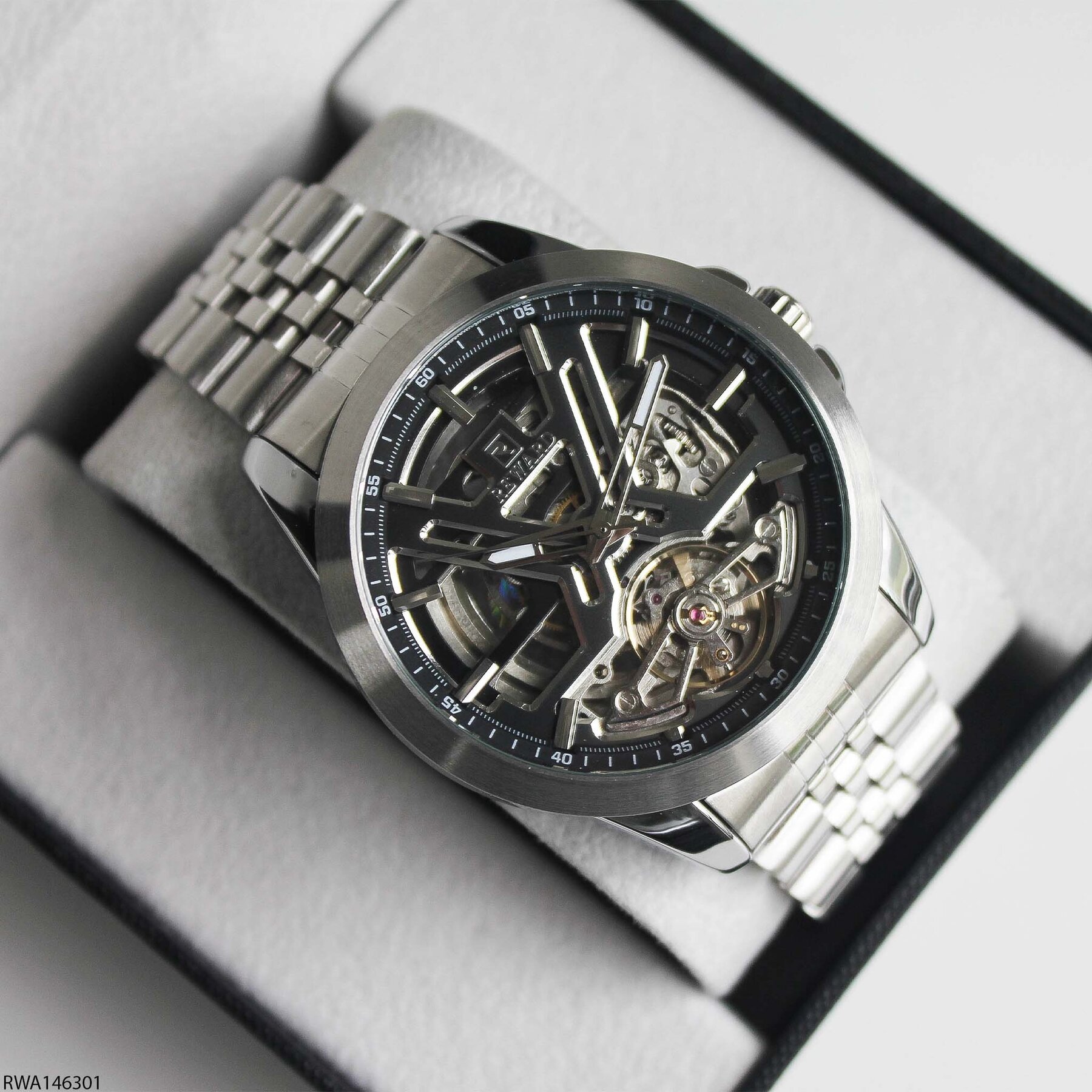 Reward RWA146301 Çelik Kordonlu Otomatik Erkek Kol Saati