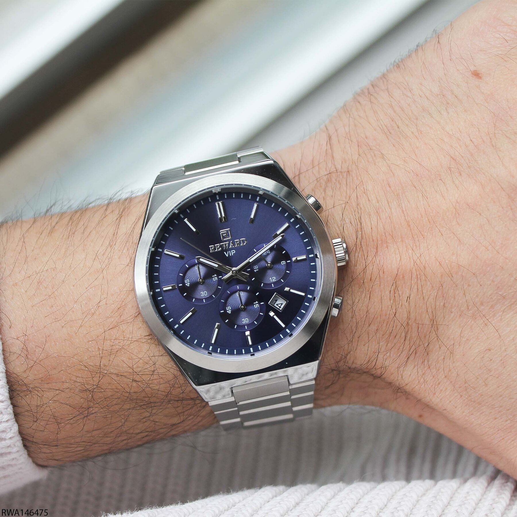 Reward RWA146475 Çelik Kordonlu Erkek Kol Saati
