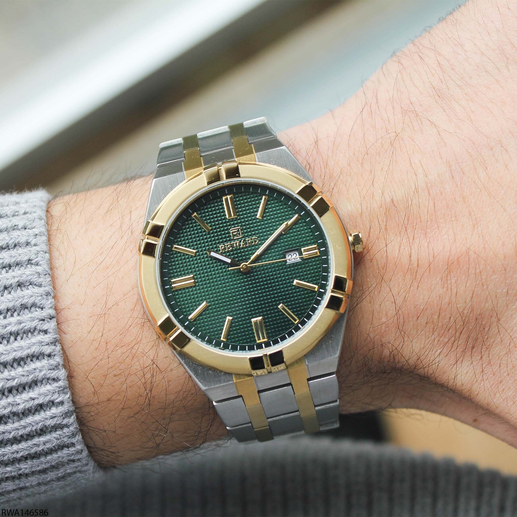 Reward RWA146586 Çelik Kordonlu Erkek Kol Saati