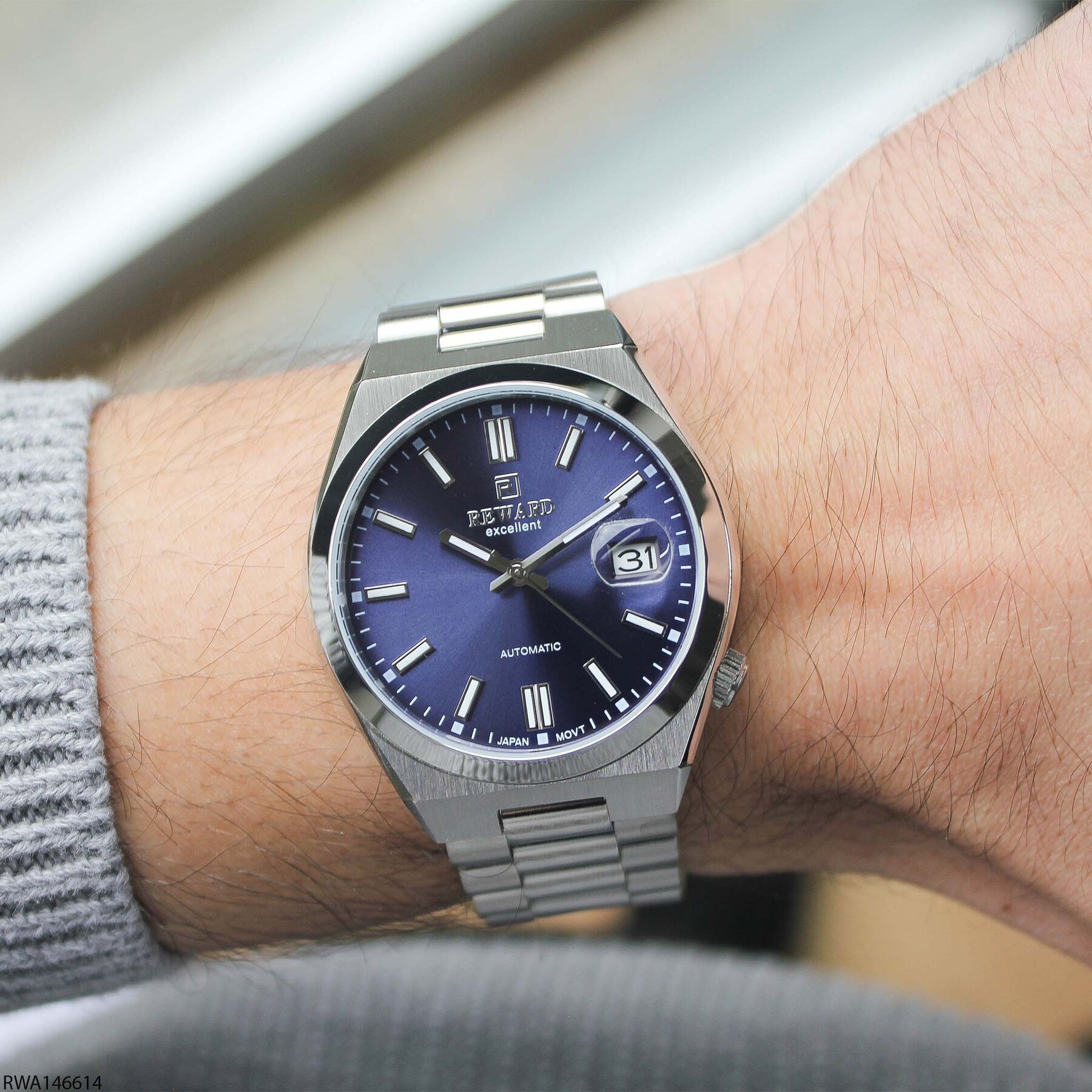 Reward RWA146614 Steel Strap Automatic Men Watch