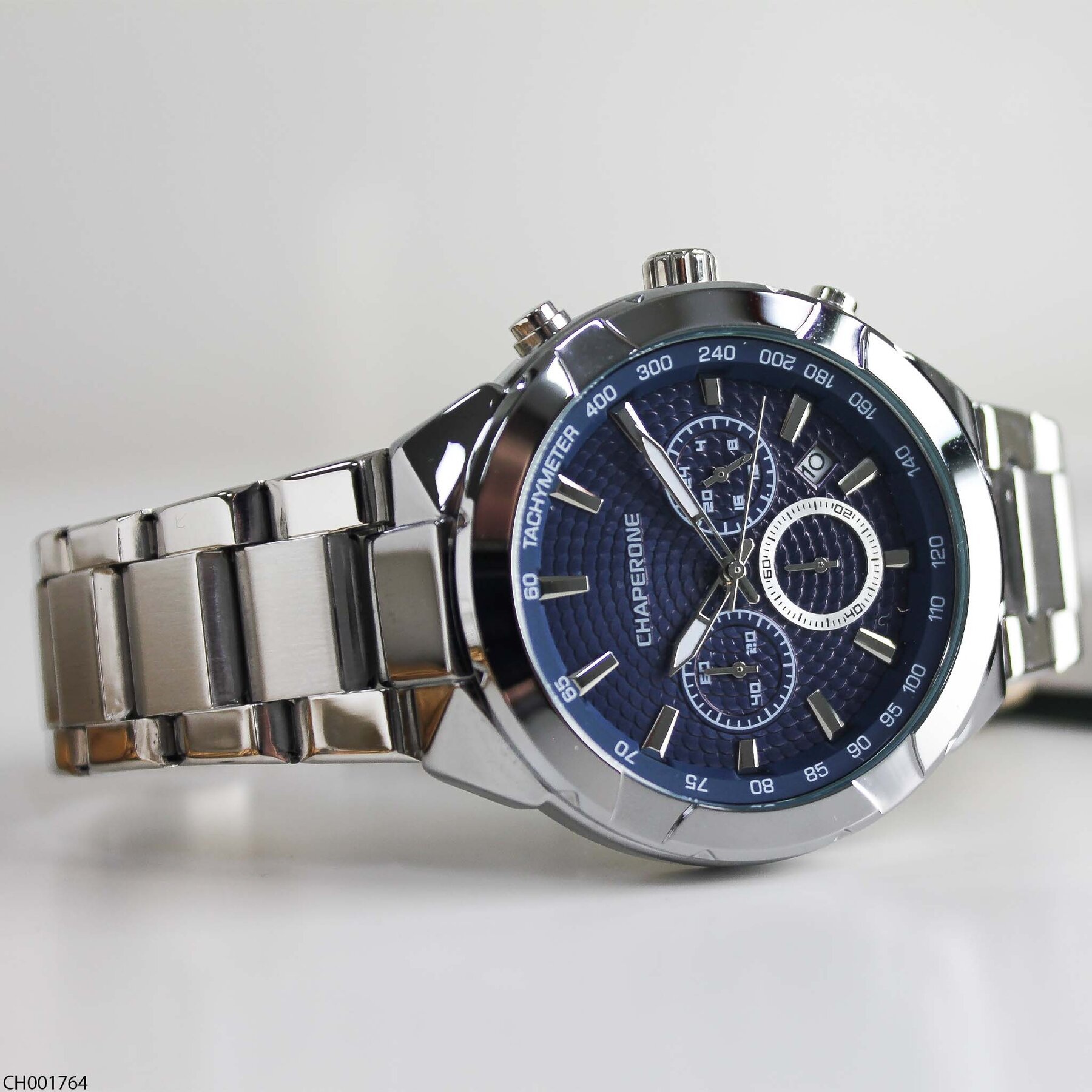 Chaperone CH001764 Çelik Kordonlu Erkek Kol Saati