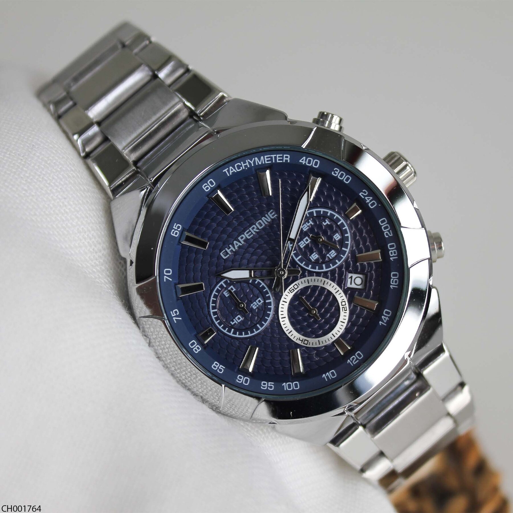 Chaperone CH001764 Çelik Kordonlu Erkek Kol Saati