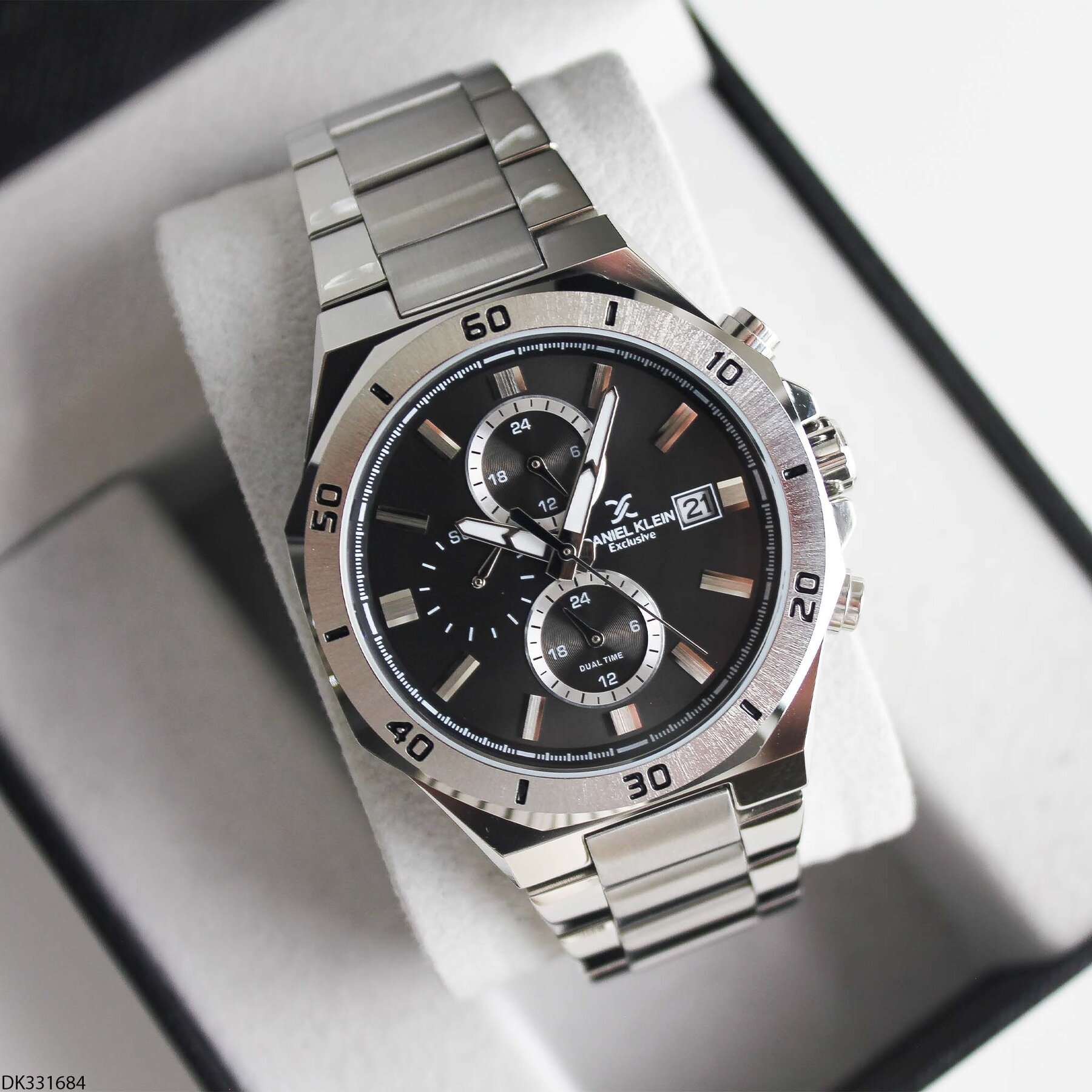 Daniel Klein DK331684 Çelik Kordonlu Erkek Kol Saati