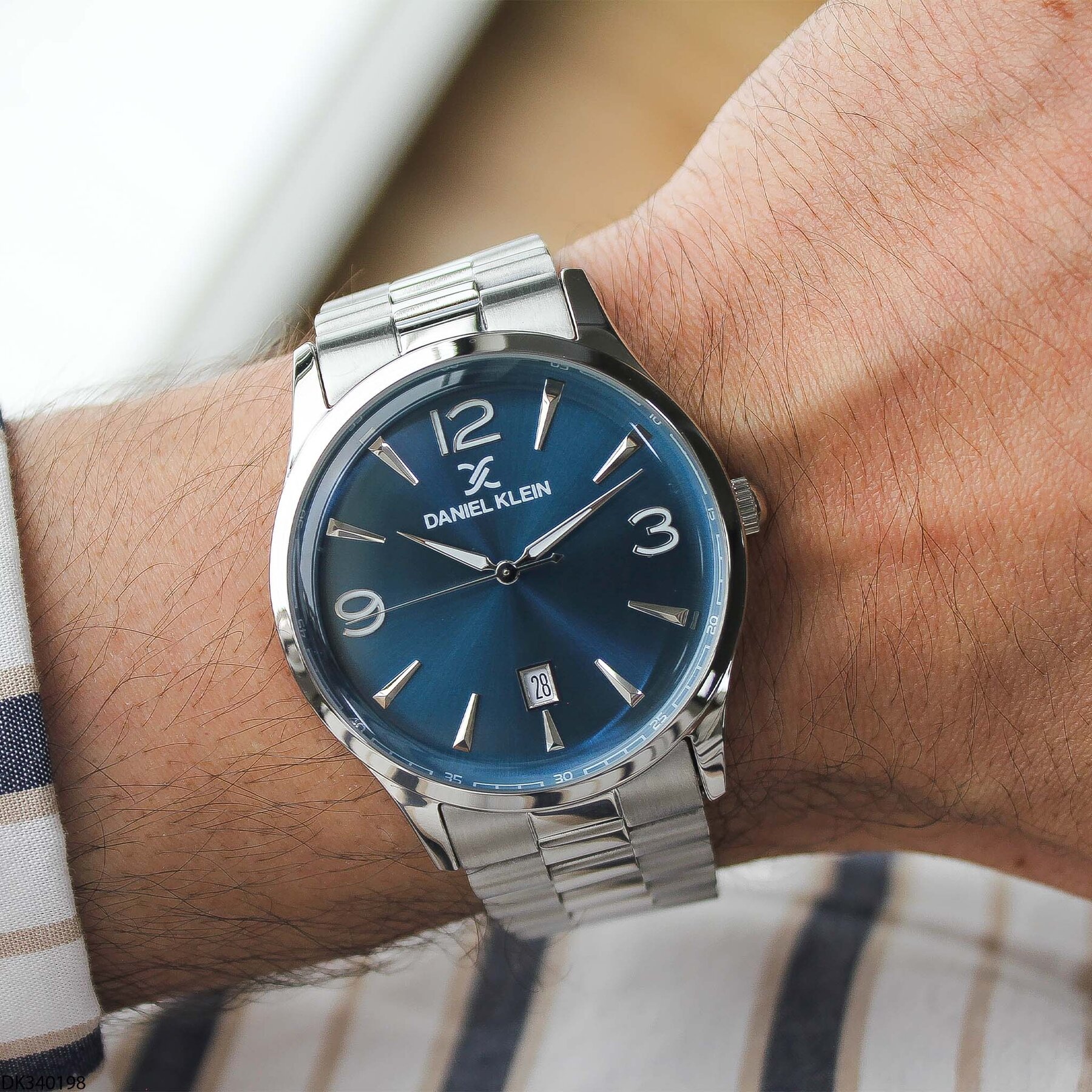 Daniel Klein DK340198 Çelik Kordonlu Erkek Kol Saati