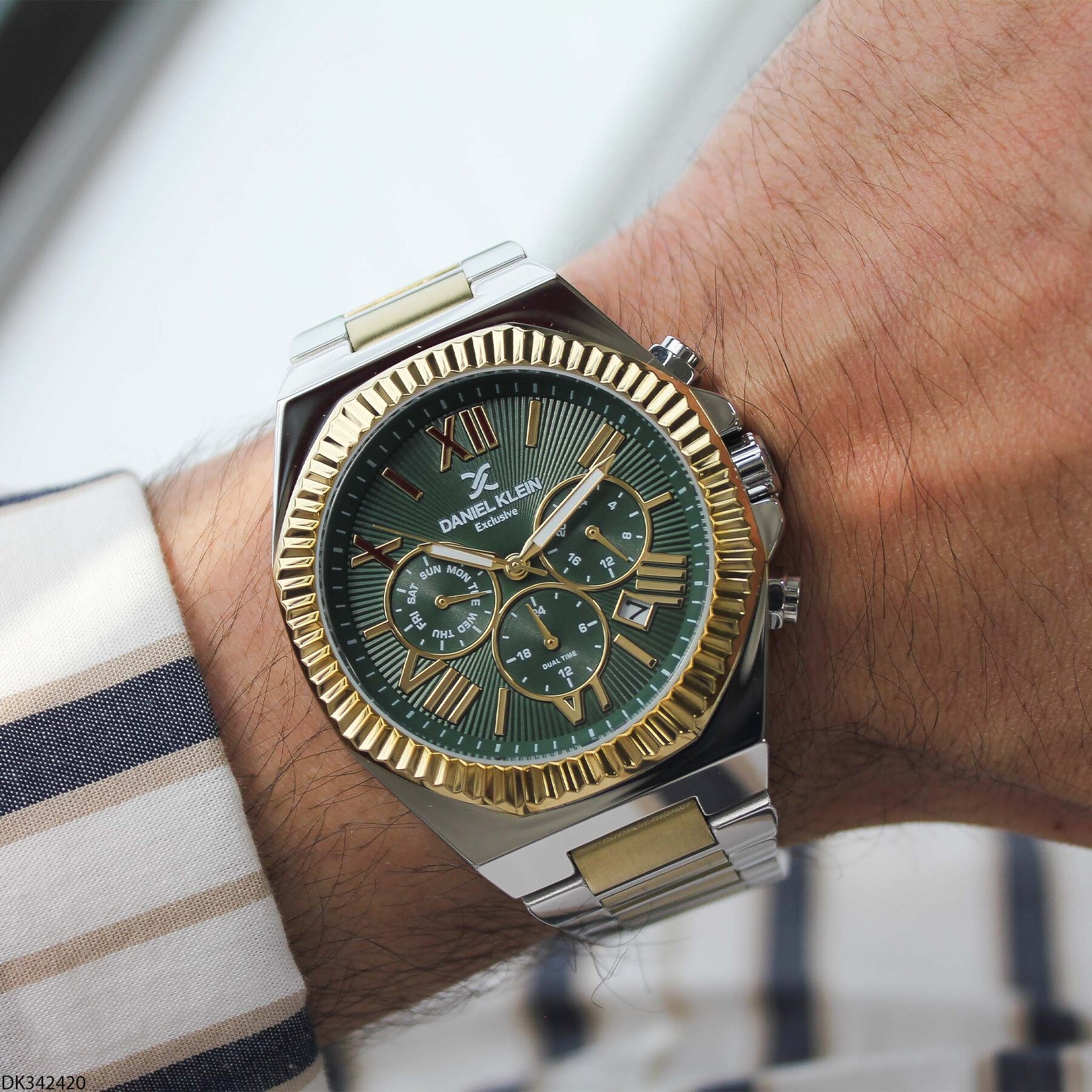 Daniel Klein DK342420 Çelik Kordonlu Erkek Kol Saati