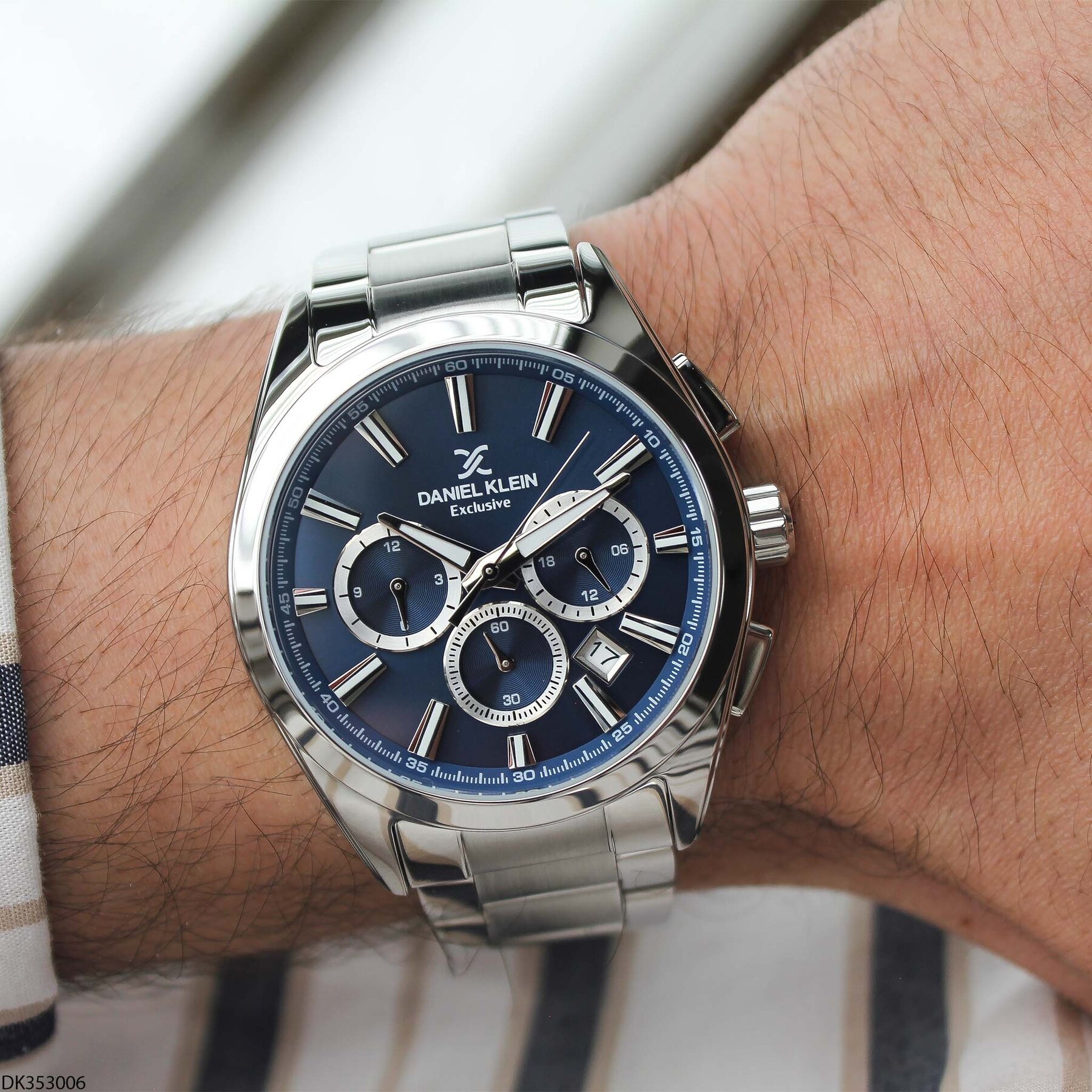 Daniel Klein DK353006 Çelik Kordonlu Erkek Kol Saati