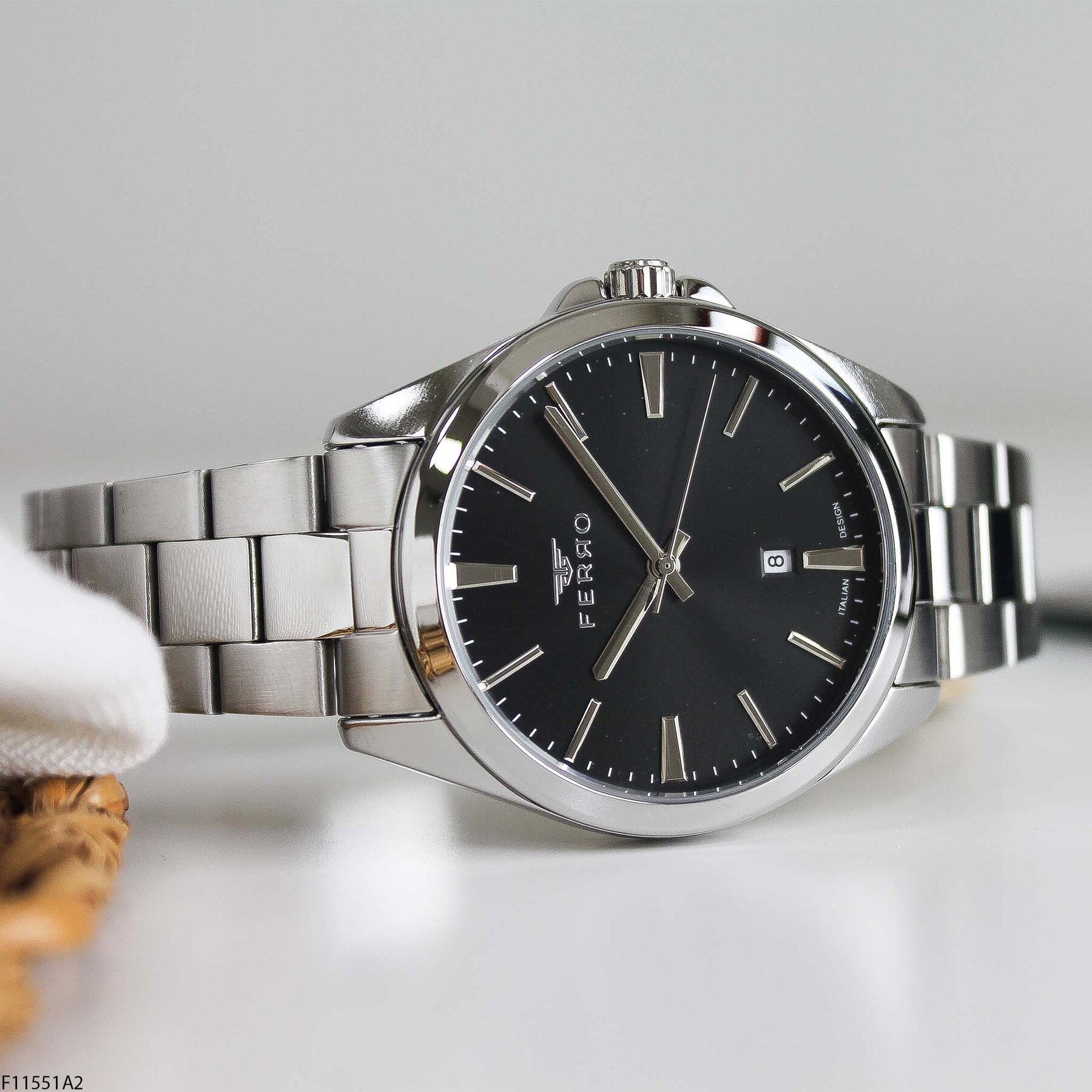 Ferro F11551A2 Çelik Kordonlu Erkek Kol Saati