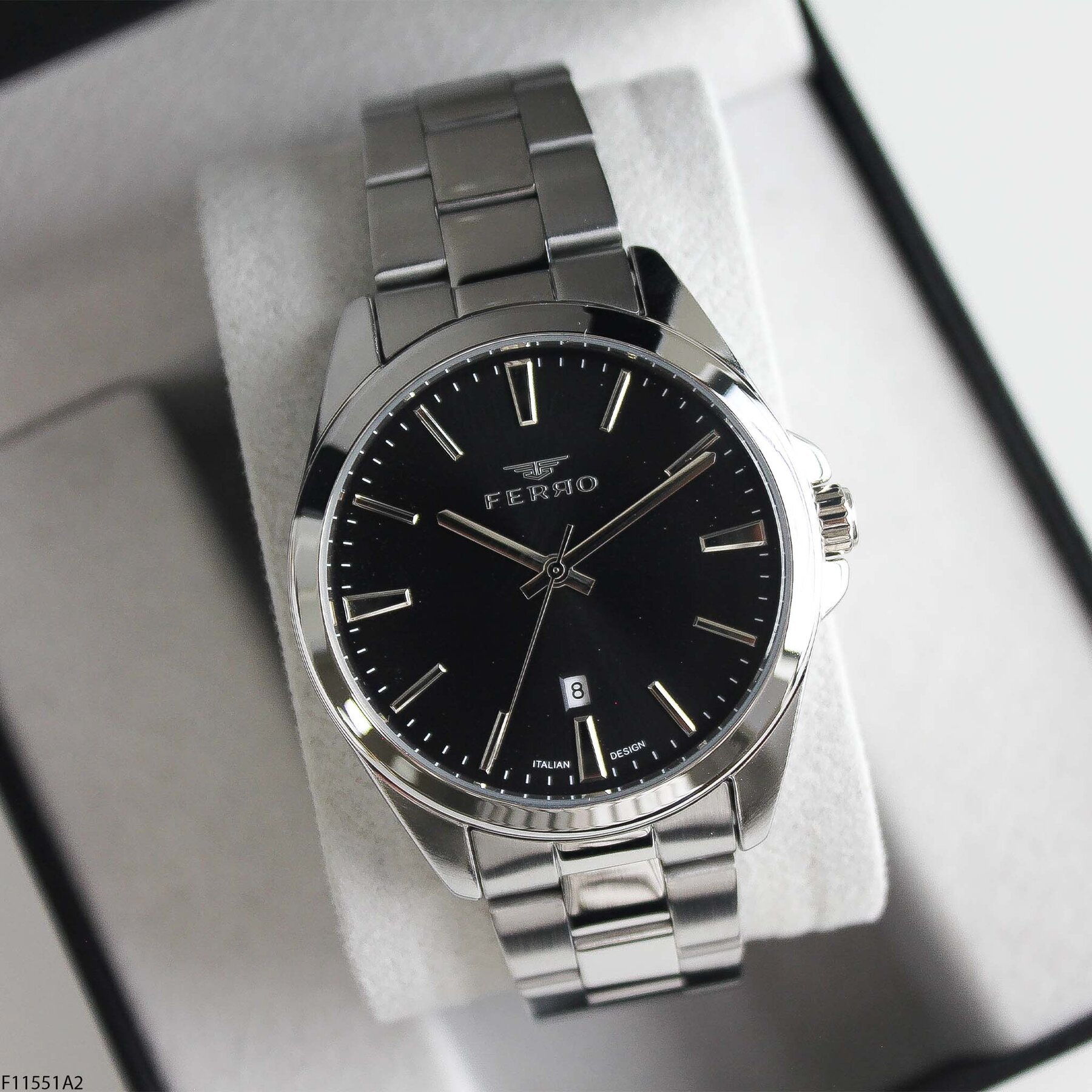Ferro F11551A2 Çelik Kordonlu Erkek Kol Saati