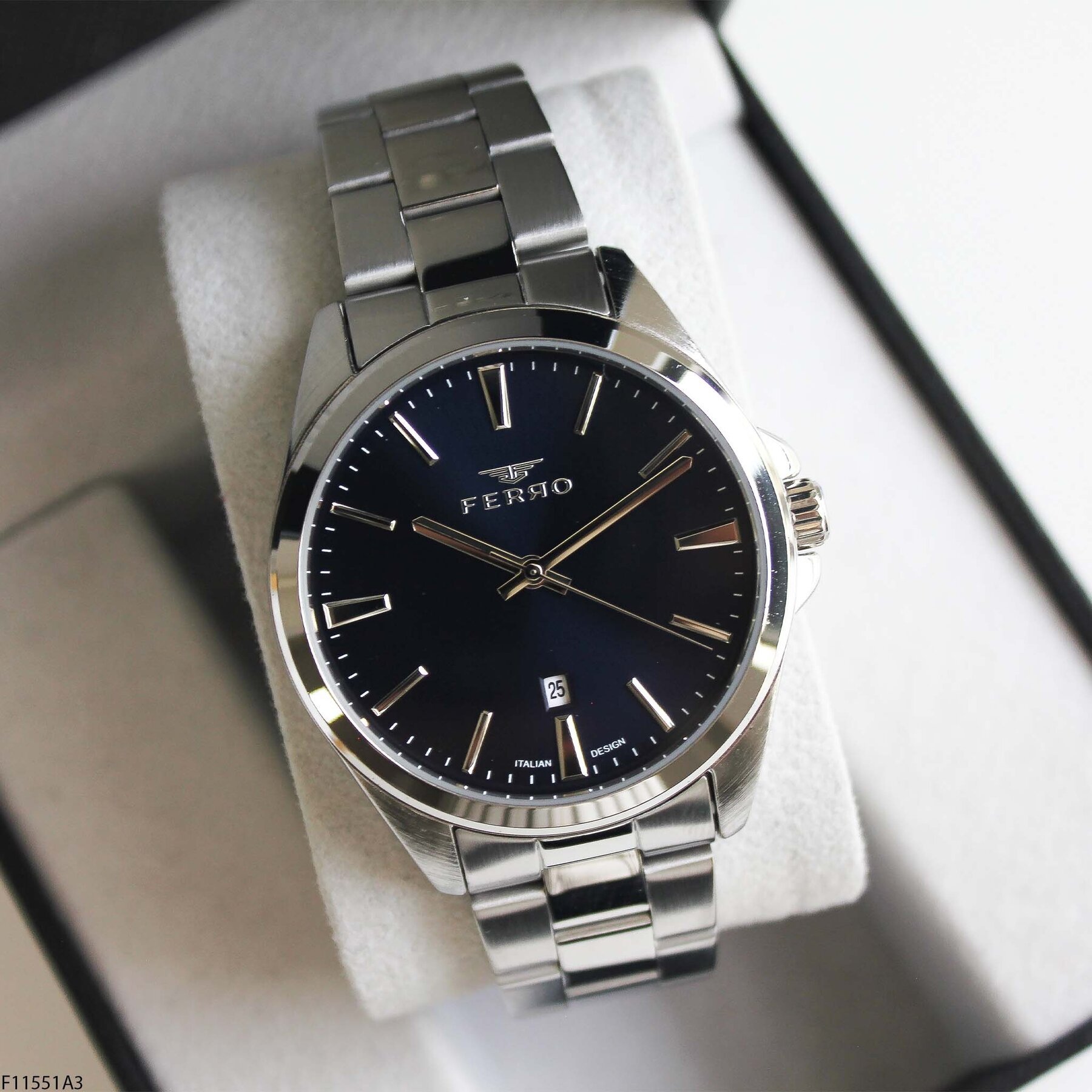 Ferro F11551A3 Çelik Kordonlu Erkek Kol Saati