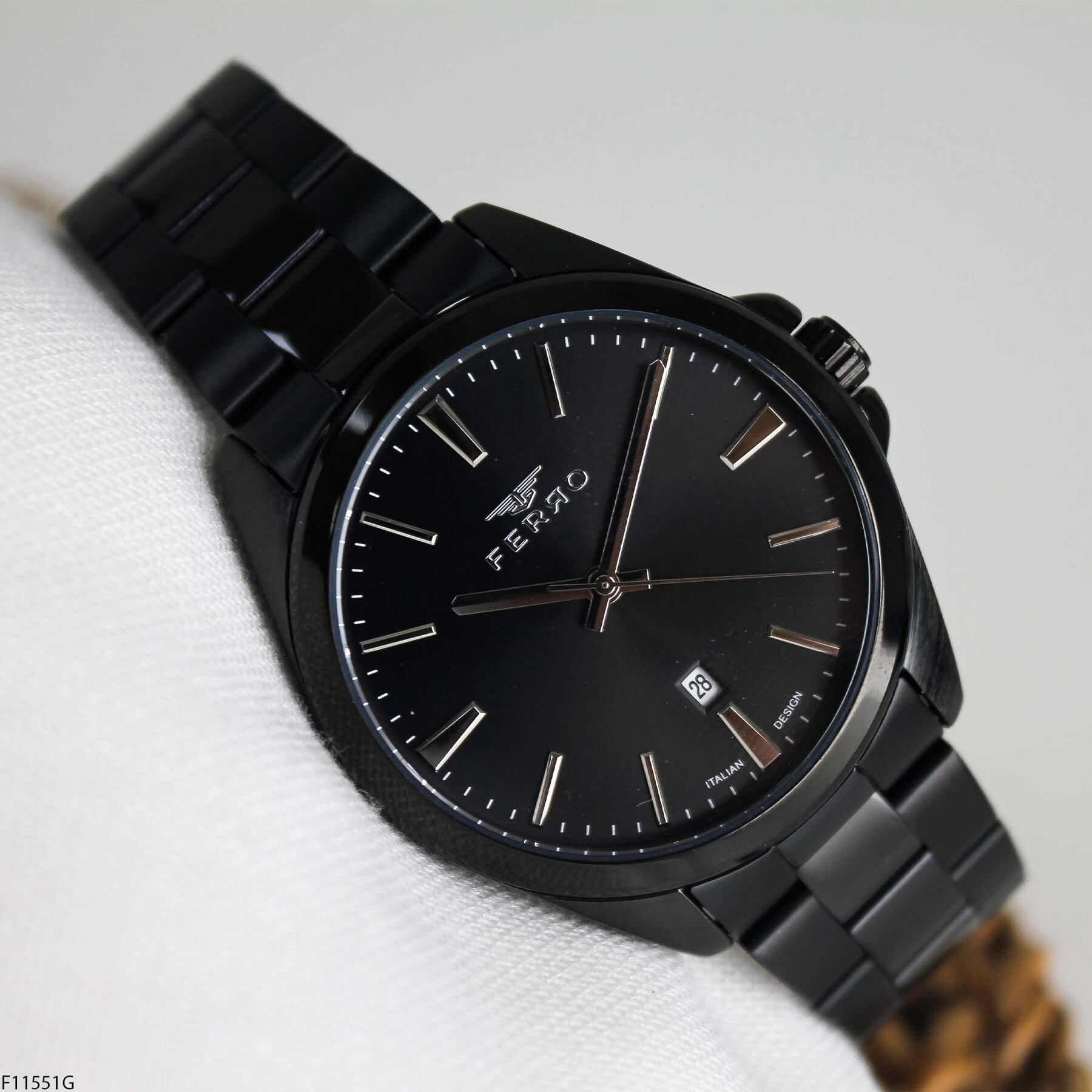 Ferro F11551G Çelik Kordonlu Erkek Kol Saati