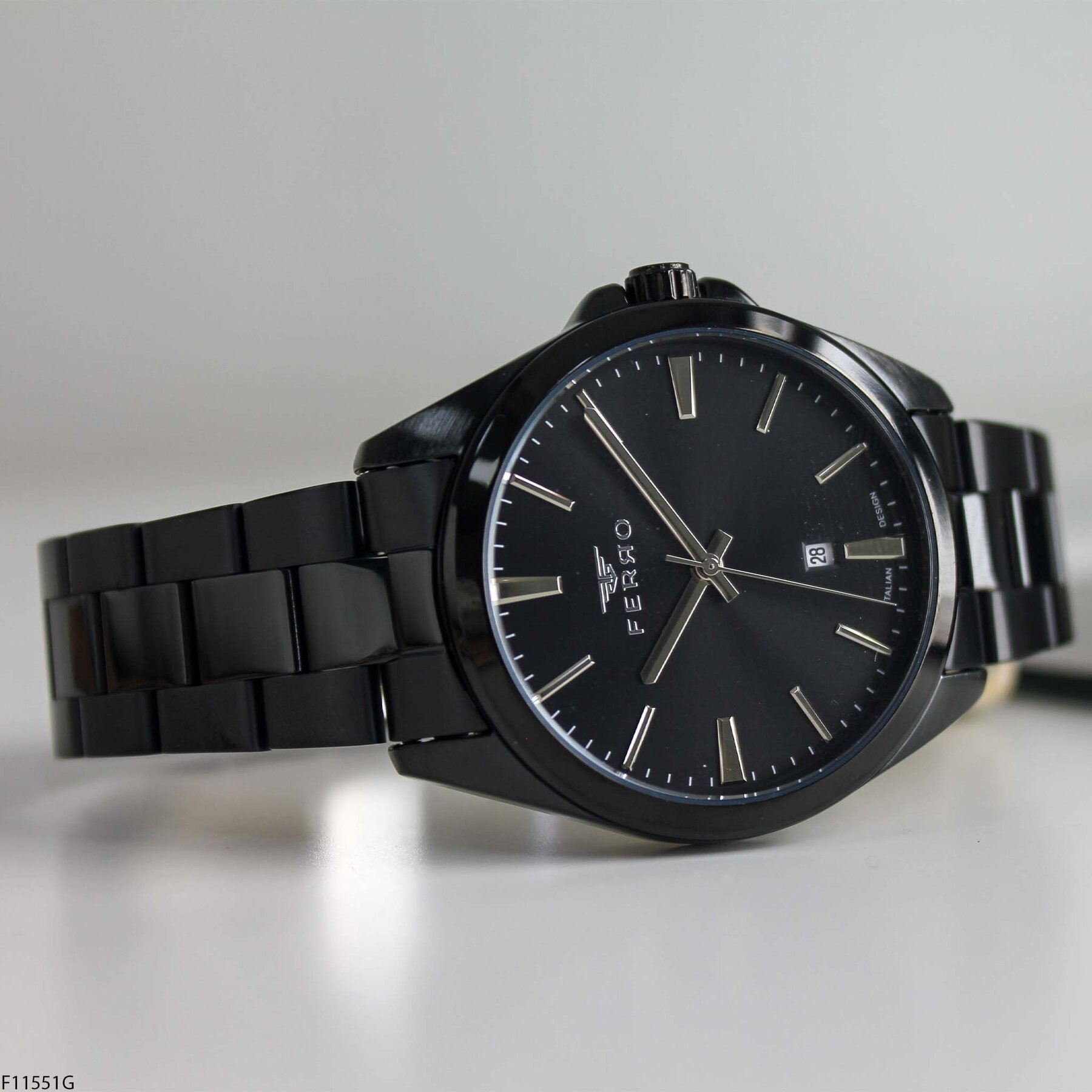 Ferro F11551G Çelik Kordonlu Erkek Kol Saati