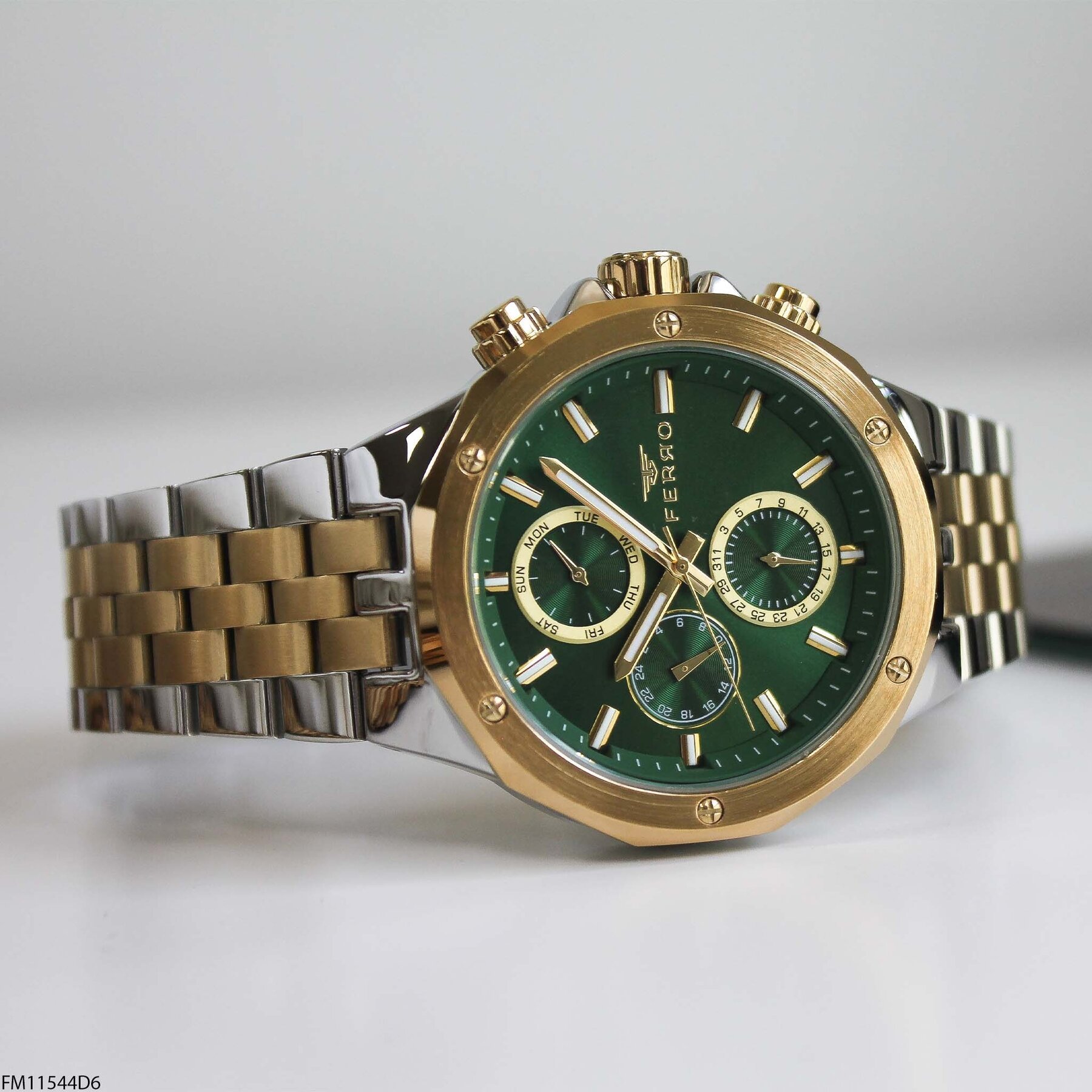 Ferro FM11544D6 Çelik Kordonlu Erkek Kol Saati