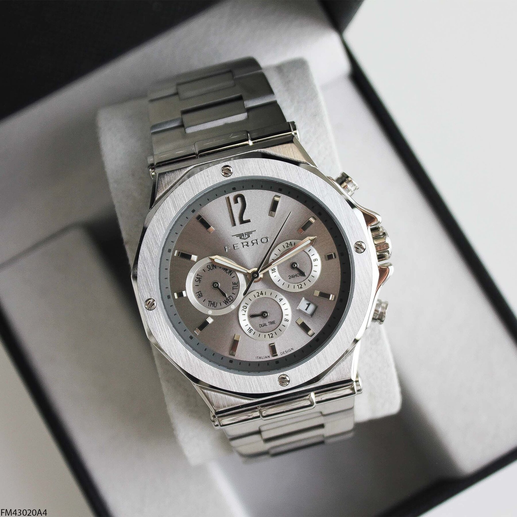 Ferro FM43020A4 Çelik Kordonlu Erkek Kol Saati