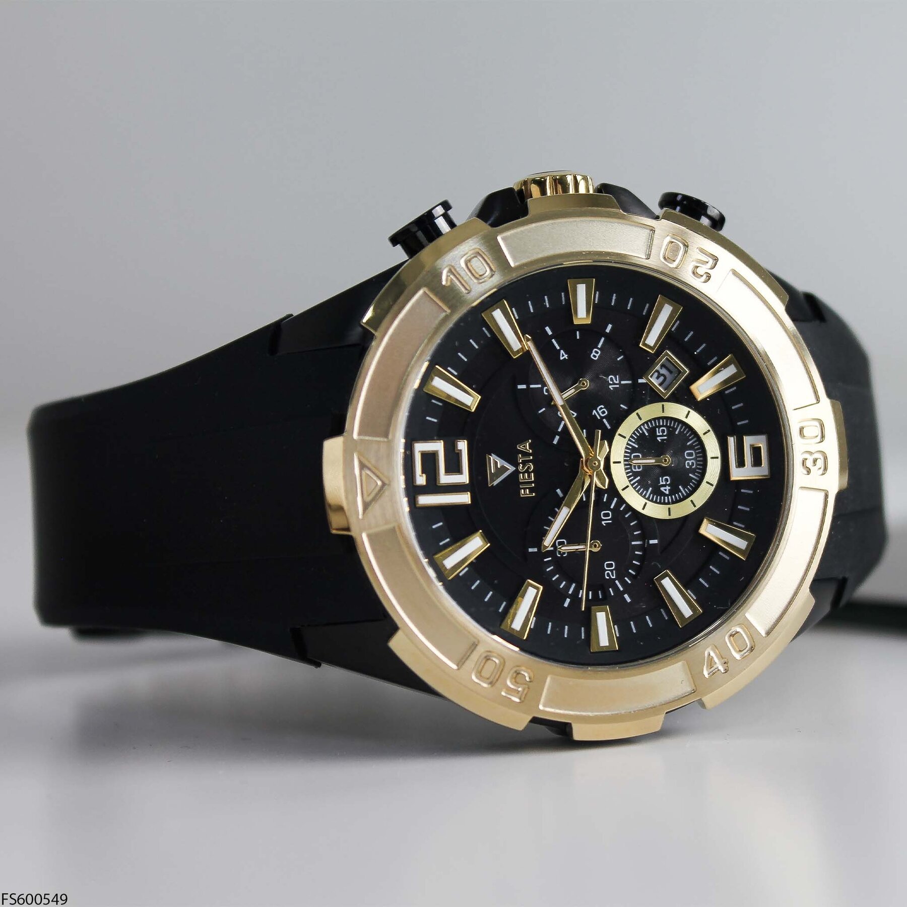 Fiesta FS600549 Silikon Kordonlu Erkek Kol Saati