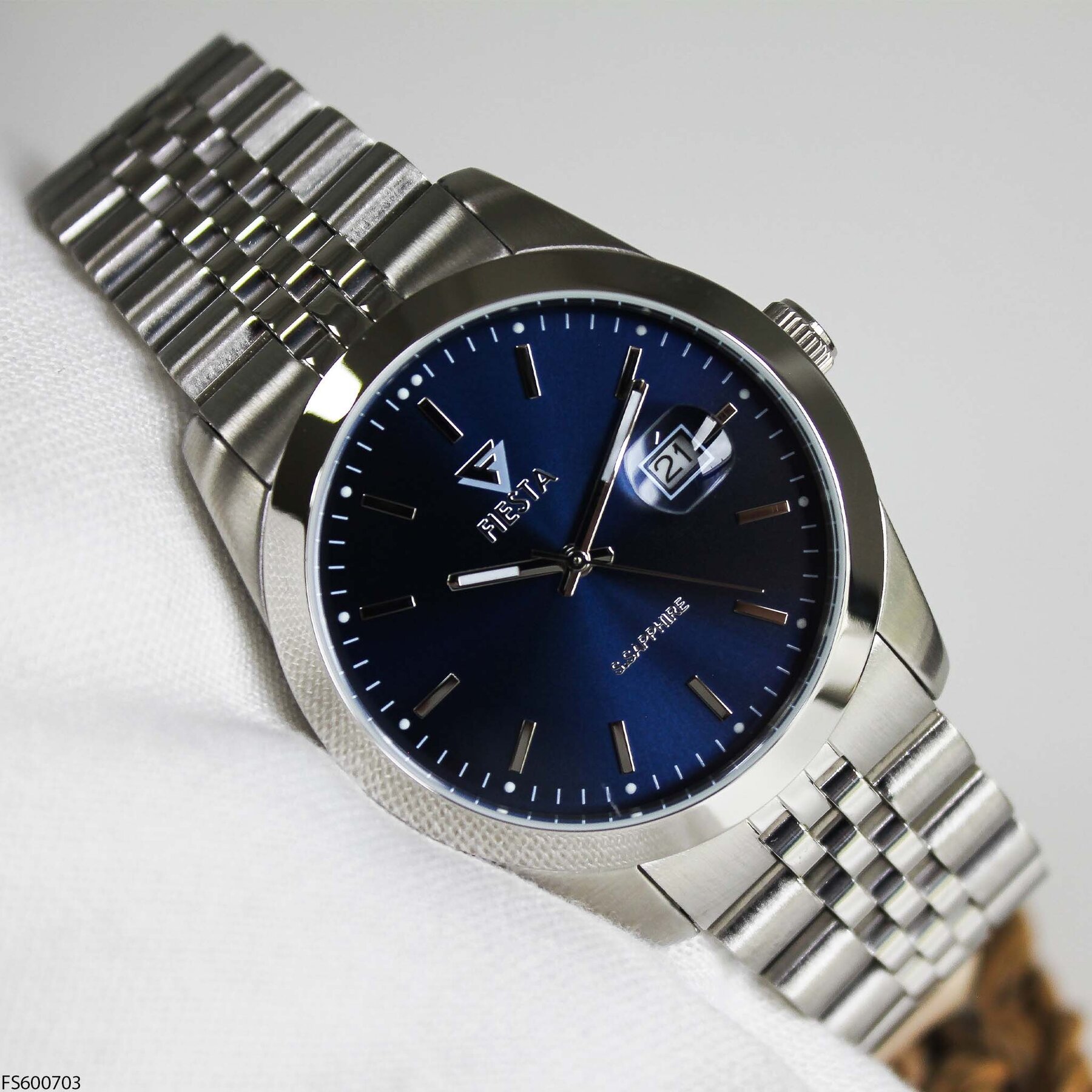 Fiesta FS600703 Çelik Kordonlu Erkek Kol Saati