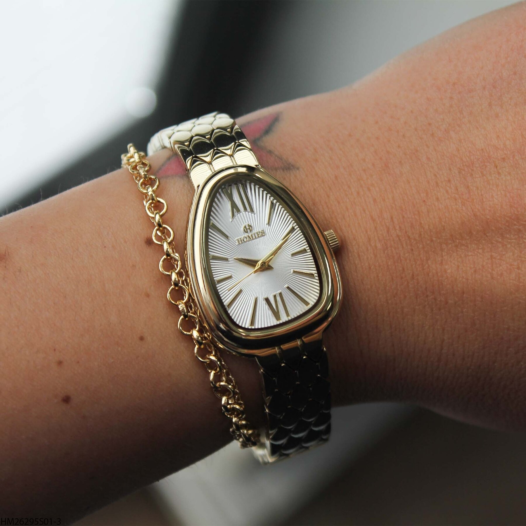 Homies HM26295S01-3 Çelik kordonlu Kadın Kol Saati