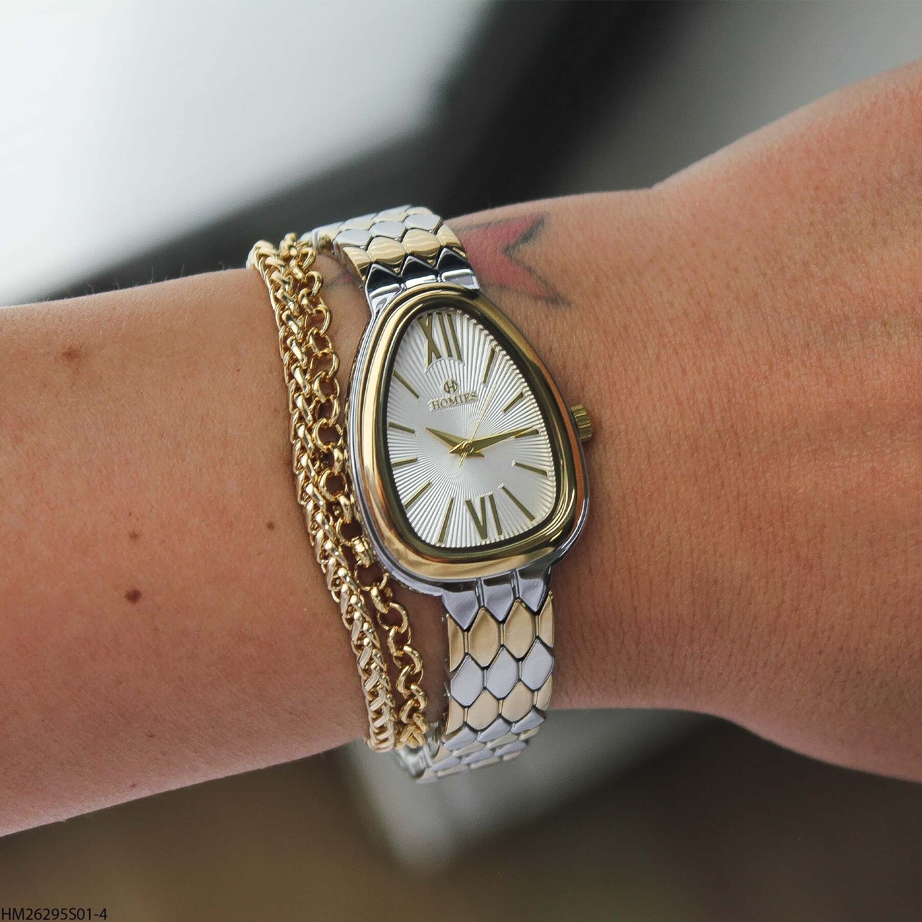 Homies HM26295S01-4 Çelik kordonlu Kadın Kol Saati